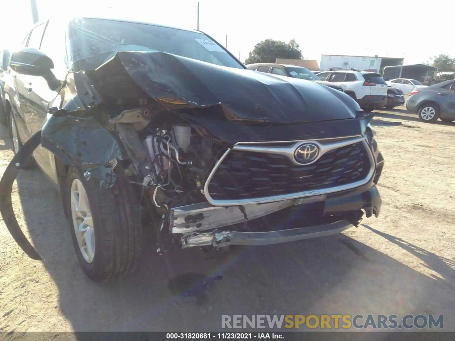 6 Photograph of a damaged car 5TDZARAH7LS002715 TOYOTA HIGHLANDER 2020