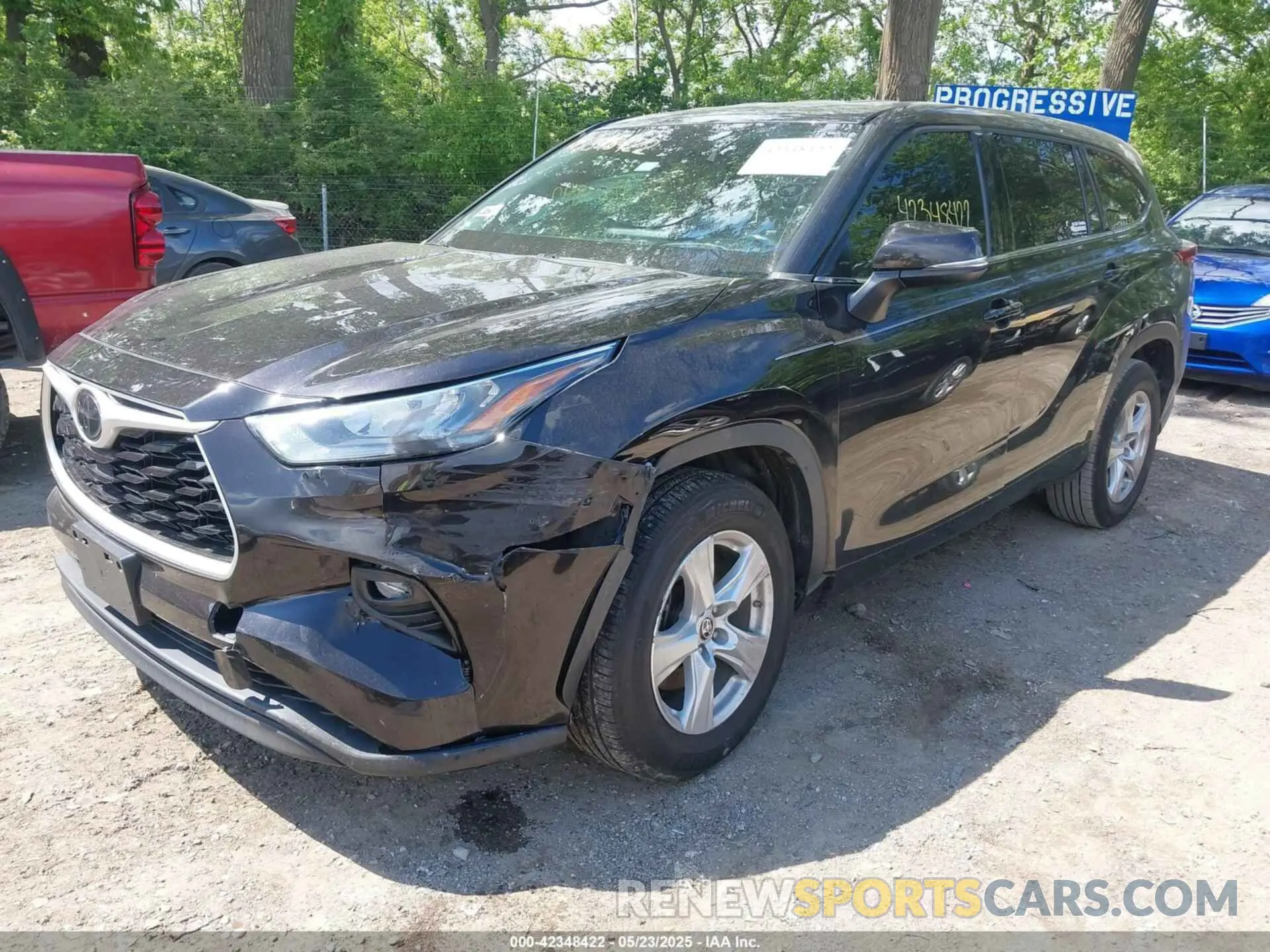6 Photograph of a damaged car 5TDZZRAH1LS006865 TOYOTA HIGHLANDER 2020