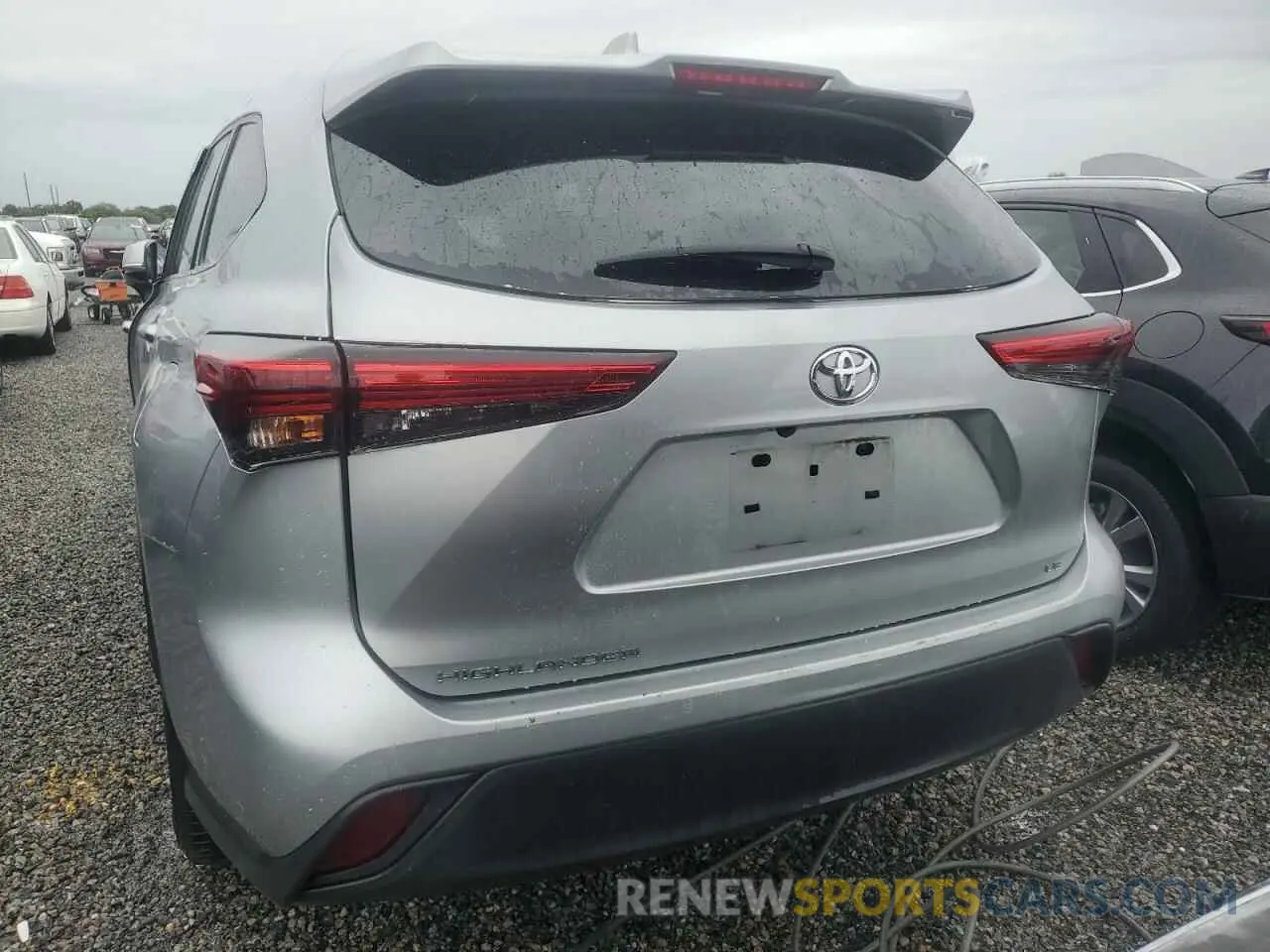 6 Photograph of a damaged car 5TDZZRAH1LS022578 TOYOTA HIGHLANDER 2020