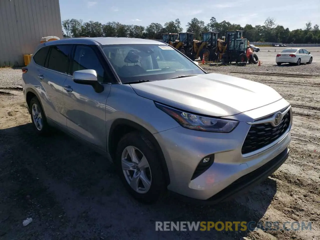 4 Photograph of a damaged car 5TDZZRAH4LS501349 TOYOTA HIGHLANDER 2020