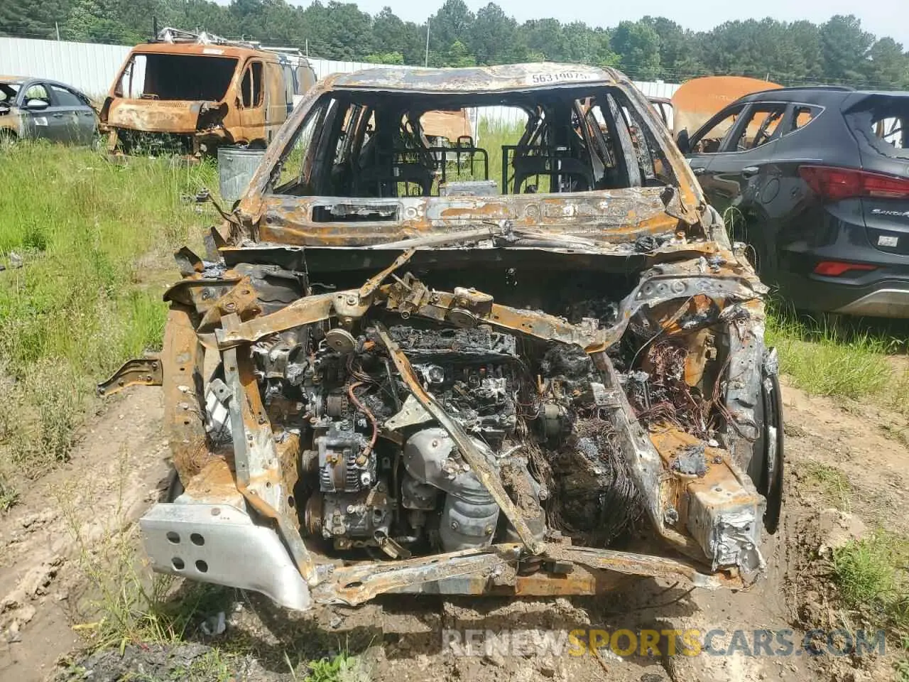 5 Photograph of a damaged car 5TDZZRAH6LS018347 TOYOTA HIGHLANDER 2020