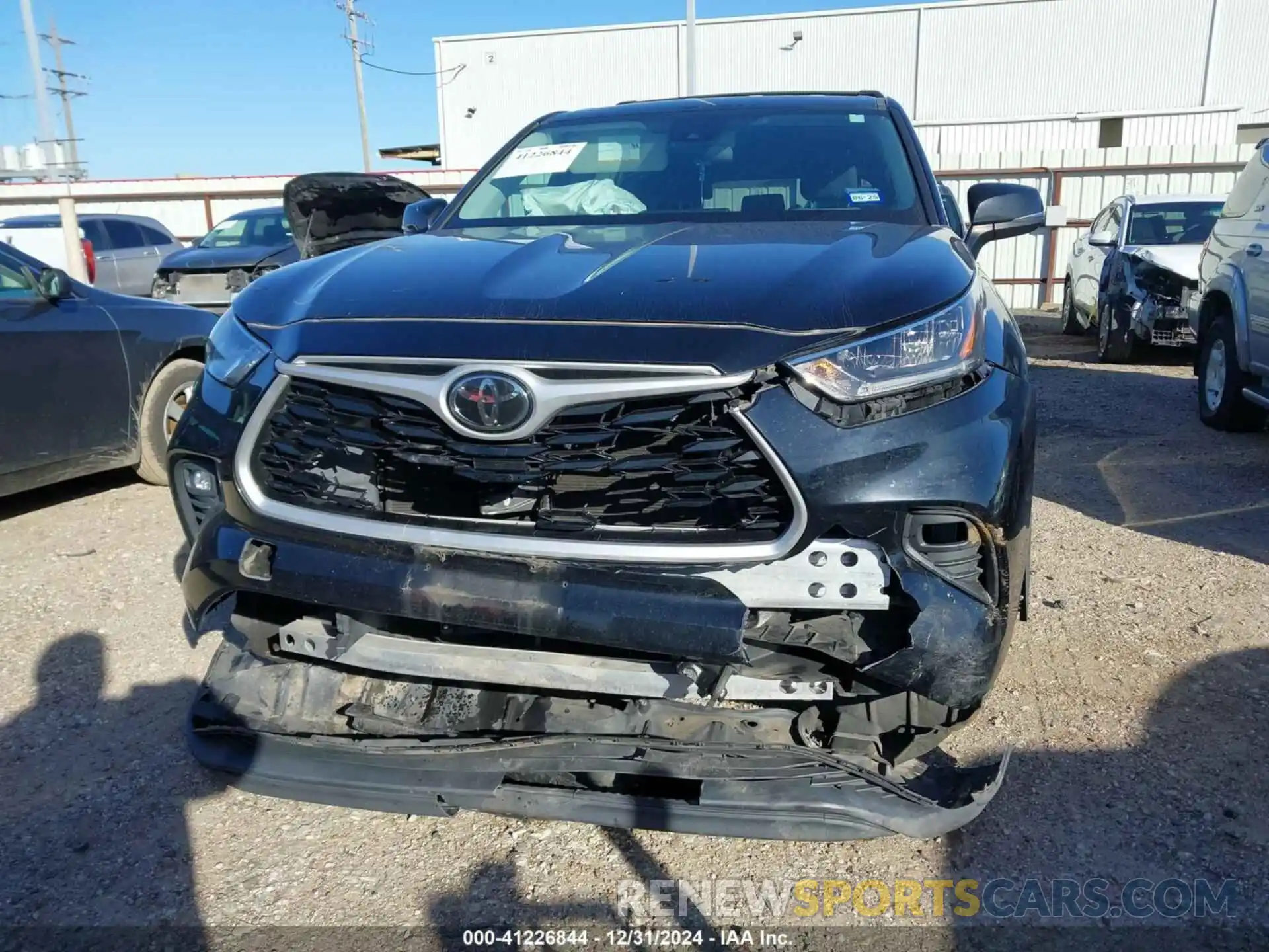 6 Photograph of a damaged car 5TDZZRAH6LS512112 TOYOTA HIGHLANDER 2020