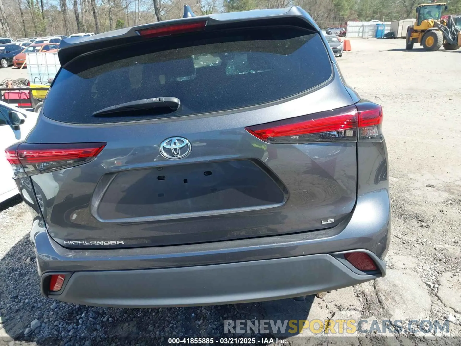 15 Photograph of a damaged car 5TDZZRAH9LS506899 TOYOTA HIGHLANDER 2020