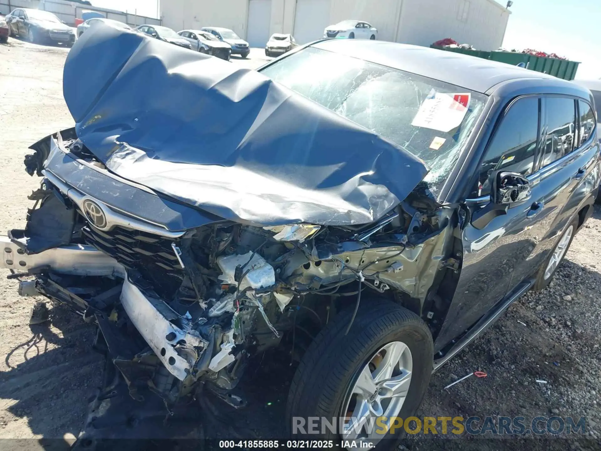 6 Photograph of a damaged car 5TDZZRAH9LS506899 TOYOTA HIGHLANDER 2020