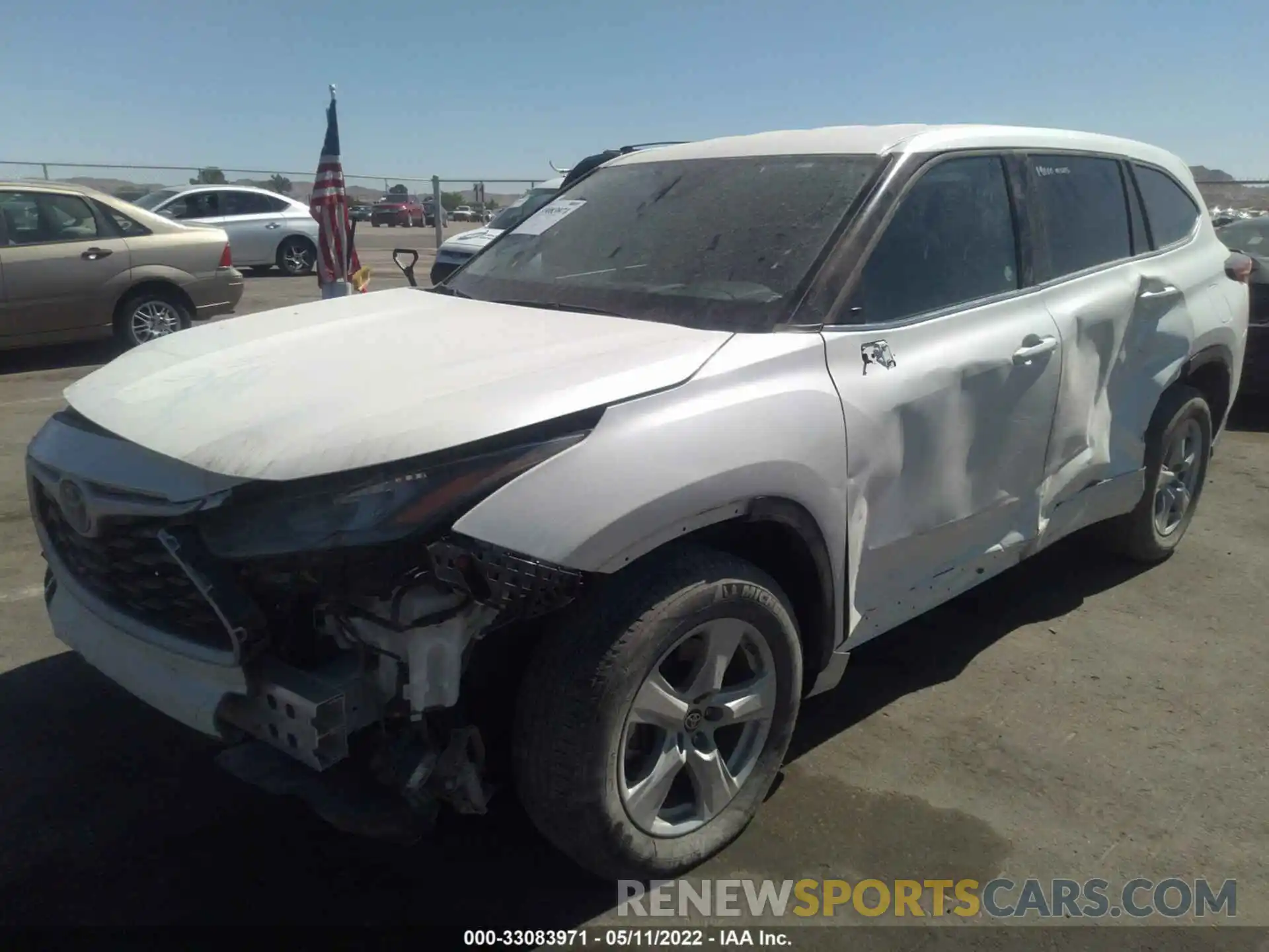 6 Photograph of a damaged car 5TDZZRAHXLS023227 TOYOTA HIGHLANDER 2020