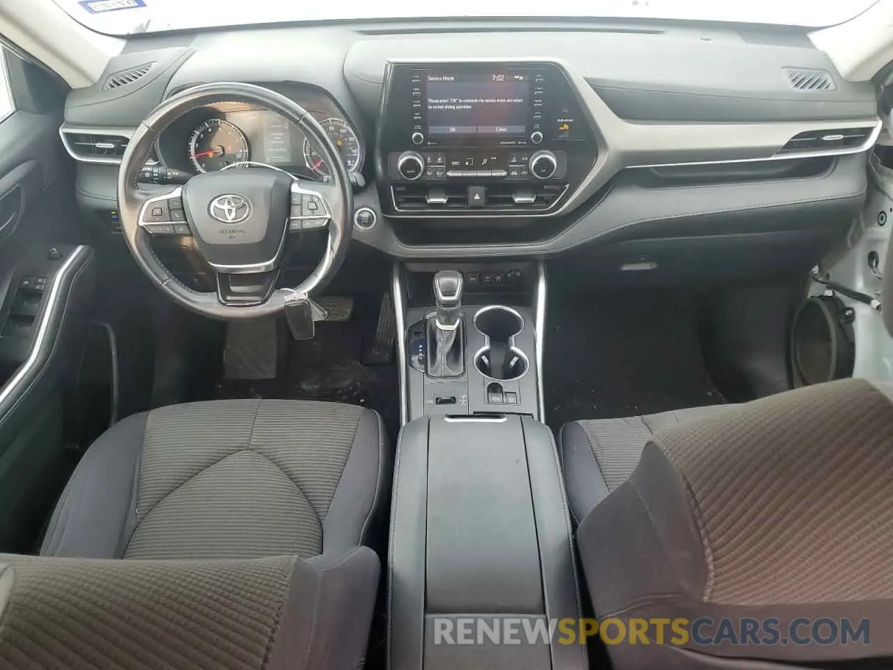 8 Photograph of a damaged car 5TDZZRAHXLS027648 TOYOTA HIGHLANDER 2020