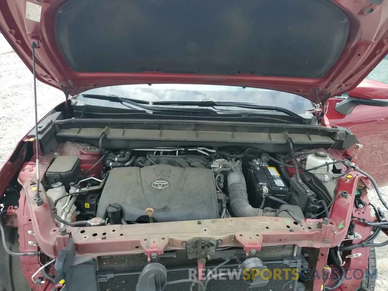 12 Photograph of a damaged car 5TDZZRAHXLS505907 TOYOTA HIGHLANDER 2020