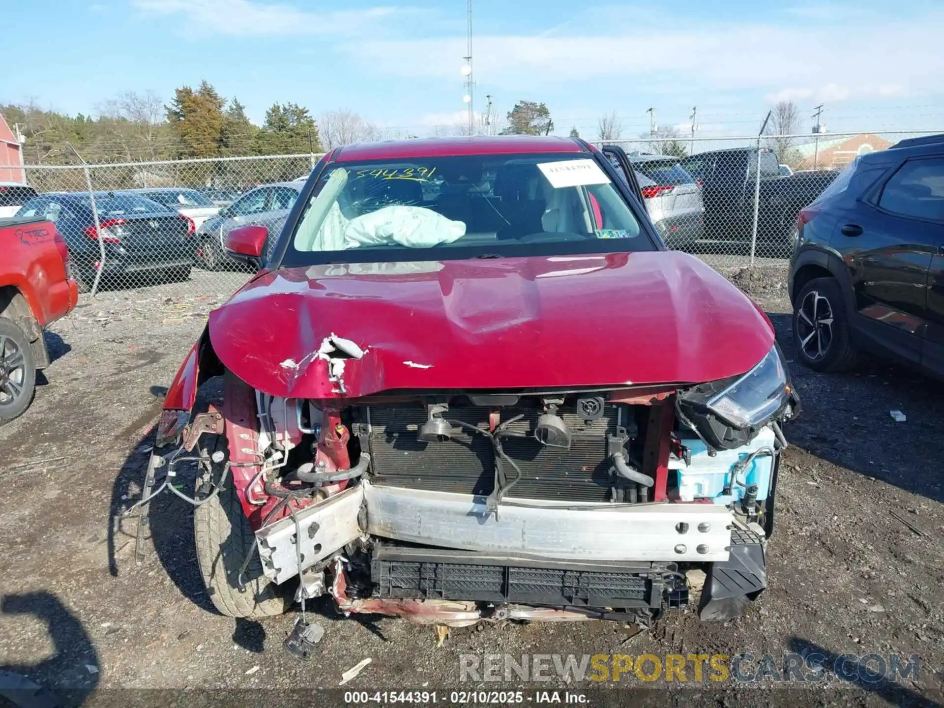 12 Photograph of a damaged car 5TDBBRCH0MS034628 TOYOTA HIGHLANDER 2021