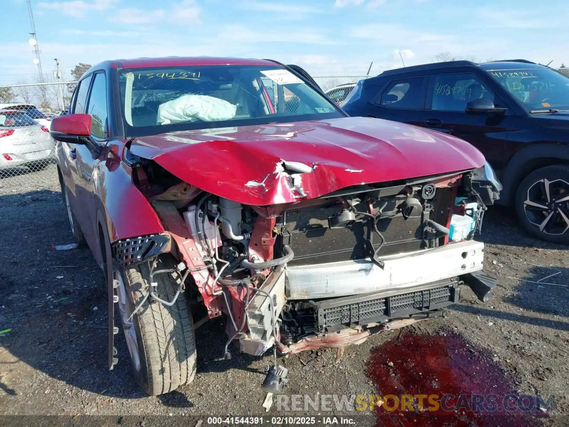 6 Photograph of a damaged car 5TDBBRCH0MS034628 TOYOTA HIGHLANDER 2021