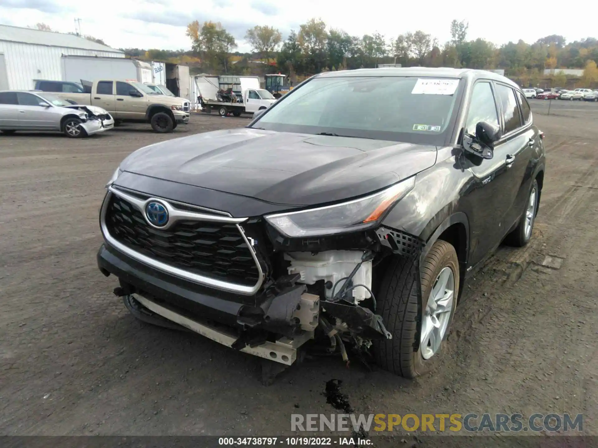 6 Photograph of a damaged car 5TDBBRCH2MS033092 TOYOTA HIGHLANDER 2021