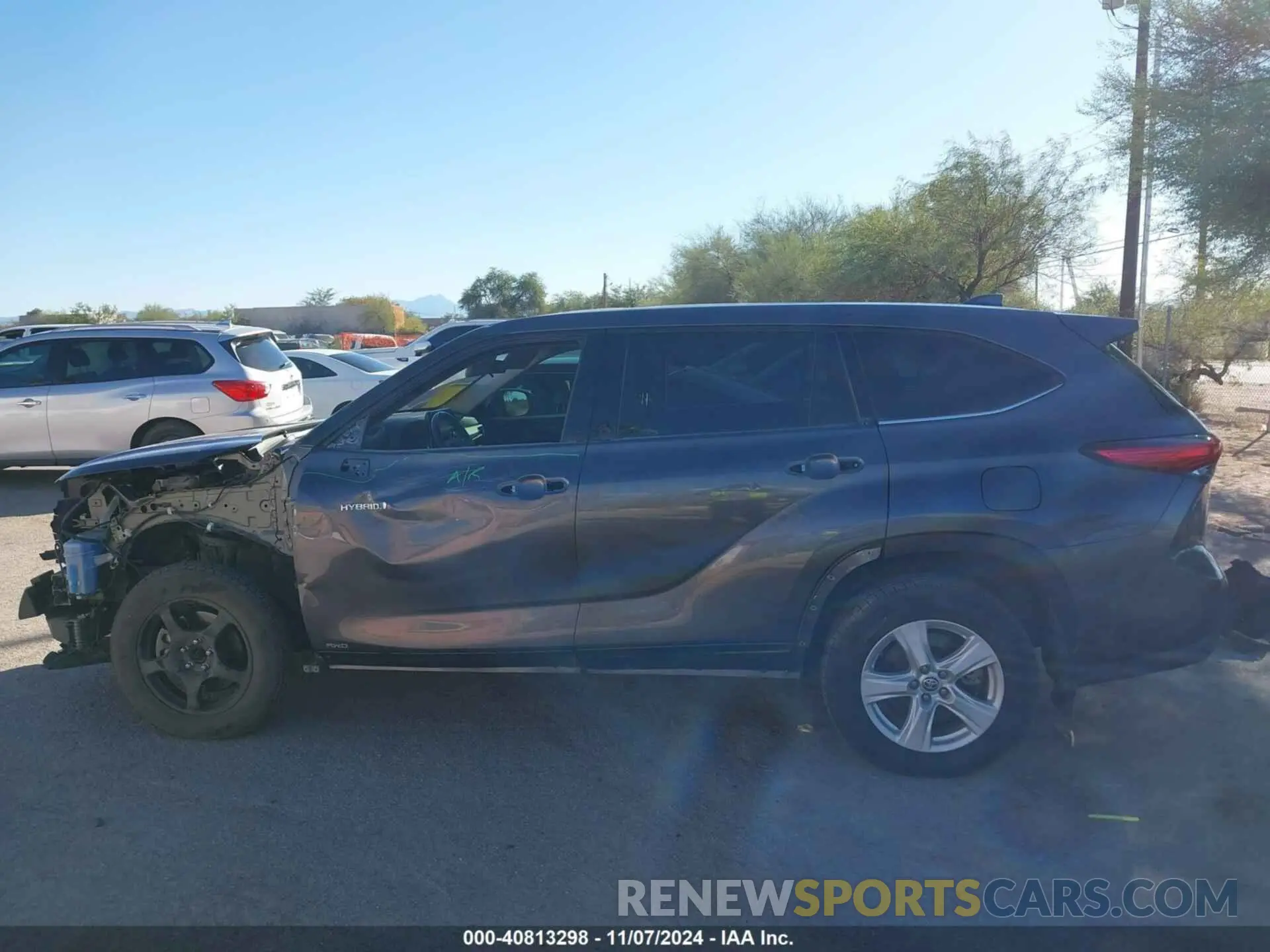 15 Photograph of a damaged car 5TDBBRCH3MS036440 TOYOTA HIGHLANDER 2021