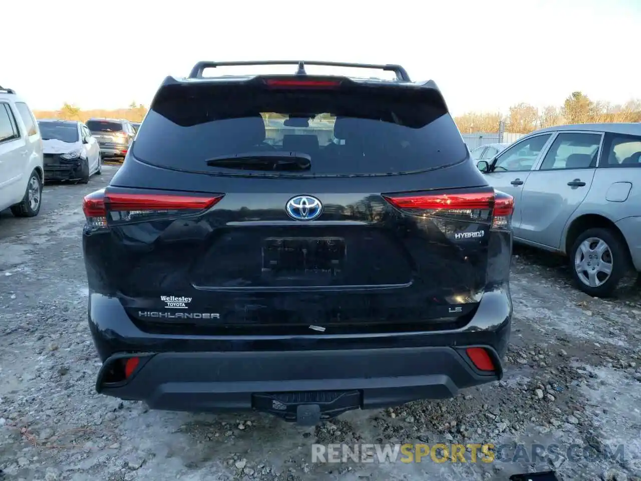 6 Photograph of a damaged car 5TDBBRCH3MS518051 TOYOTA HIGHLANDER 2021