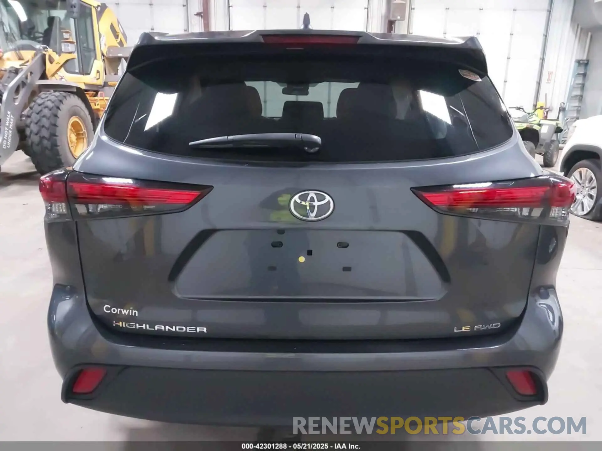16 Photograph of a damaged car 5TDBZRBH0MS524399 TOYOTA HIGHLANDER 2021