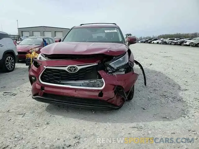12 Photograph of a damaged car 5TDBZRBH1MS104473 TOYOTA HIGHLANDER 2021