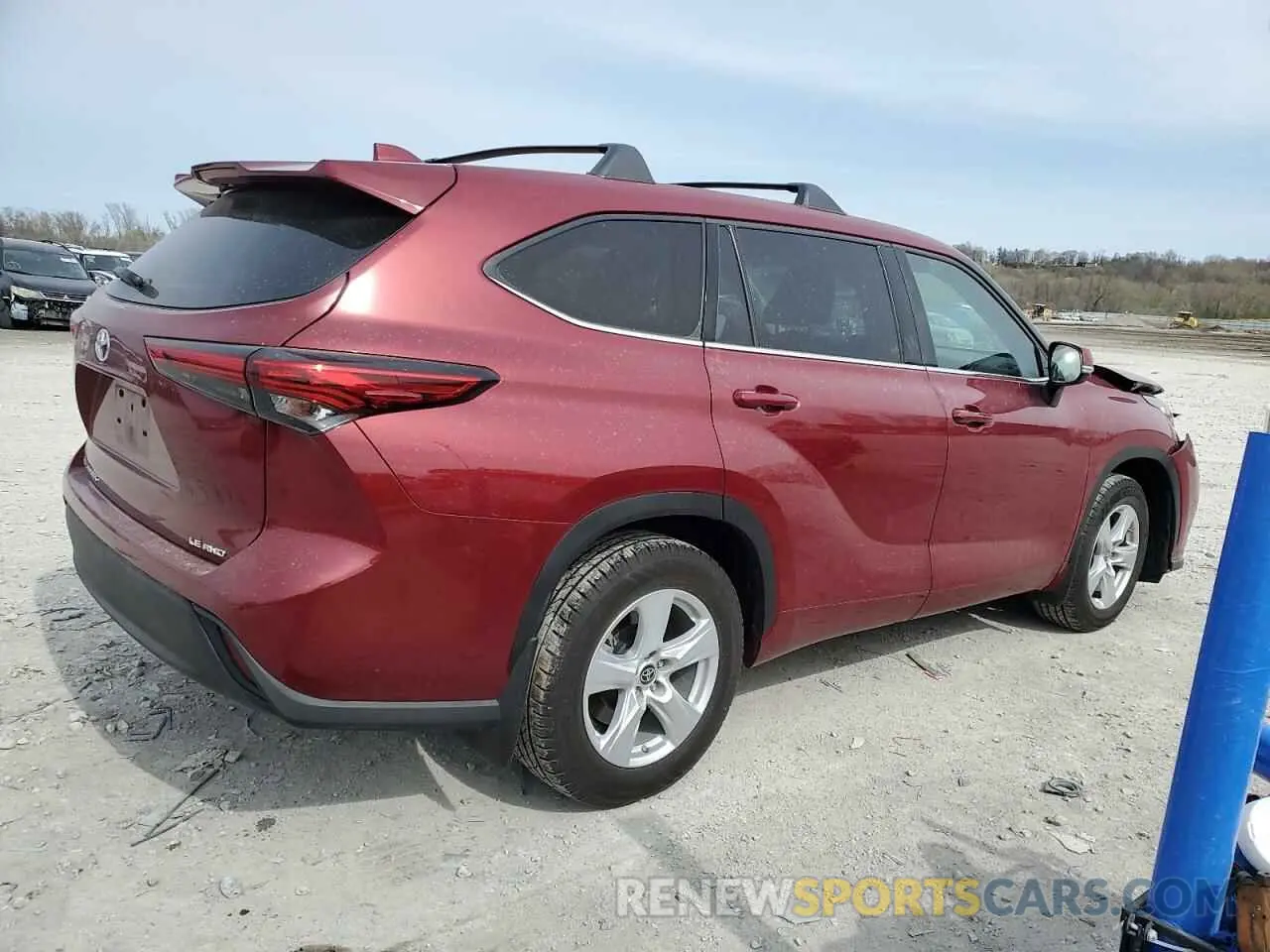 3 Photograph of a damaged car 5TDBZRBH1MS104473 TOYOTA HIGHLANDER 2021