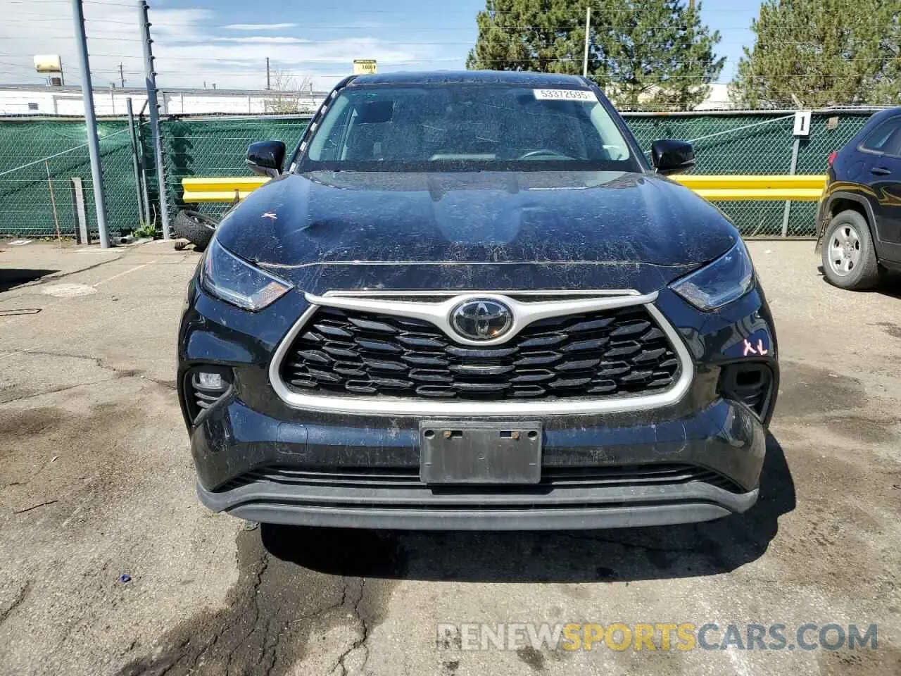 5 Photograph of a damaged car 5TDBZRBH1MS537811 TOYOTA HIGHLANDER 2021