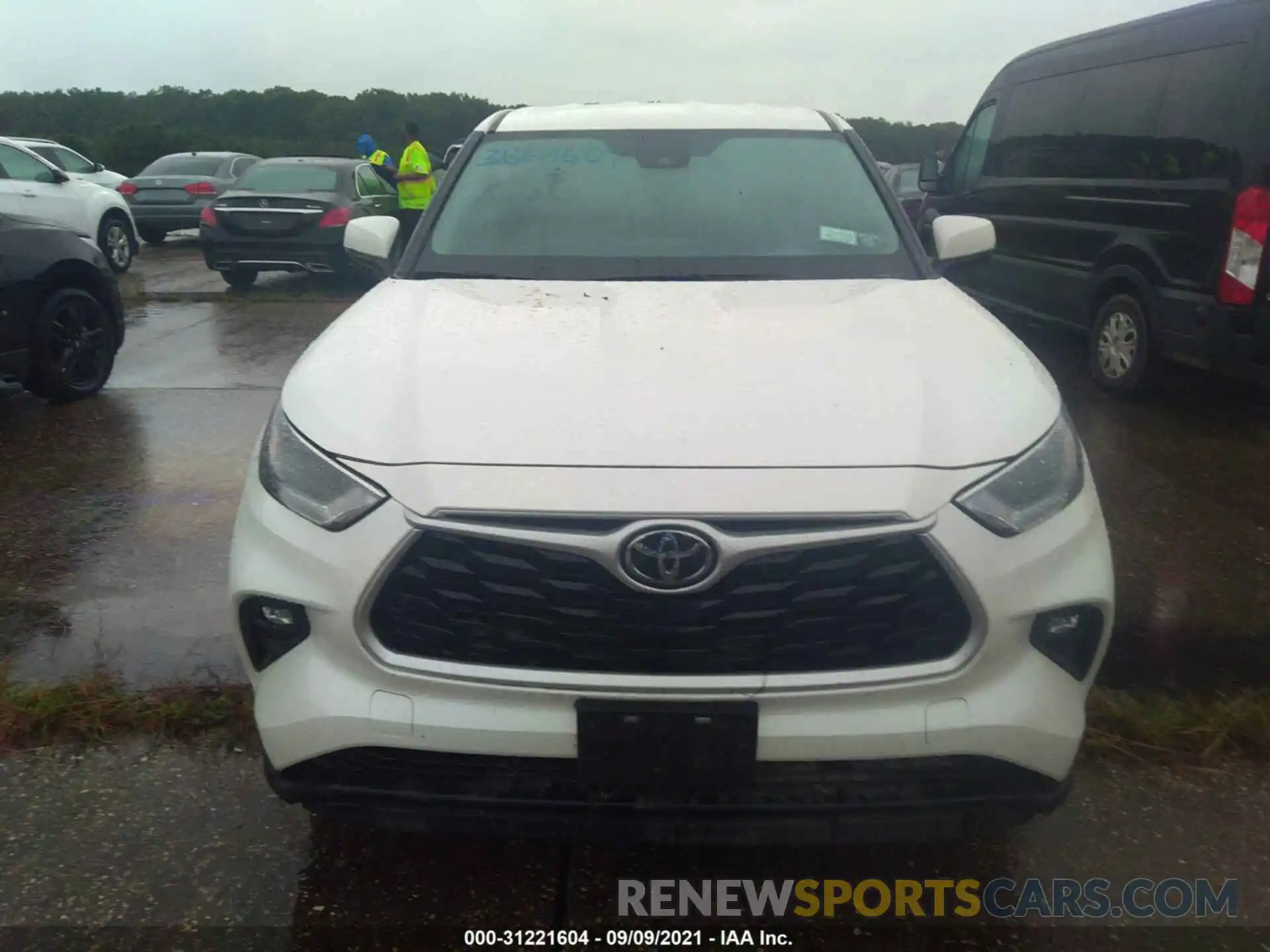 6 Photograph of a damaged car 5TDBZRBH2MS131214 TOYOTA HIGHLANDER 2021