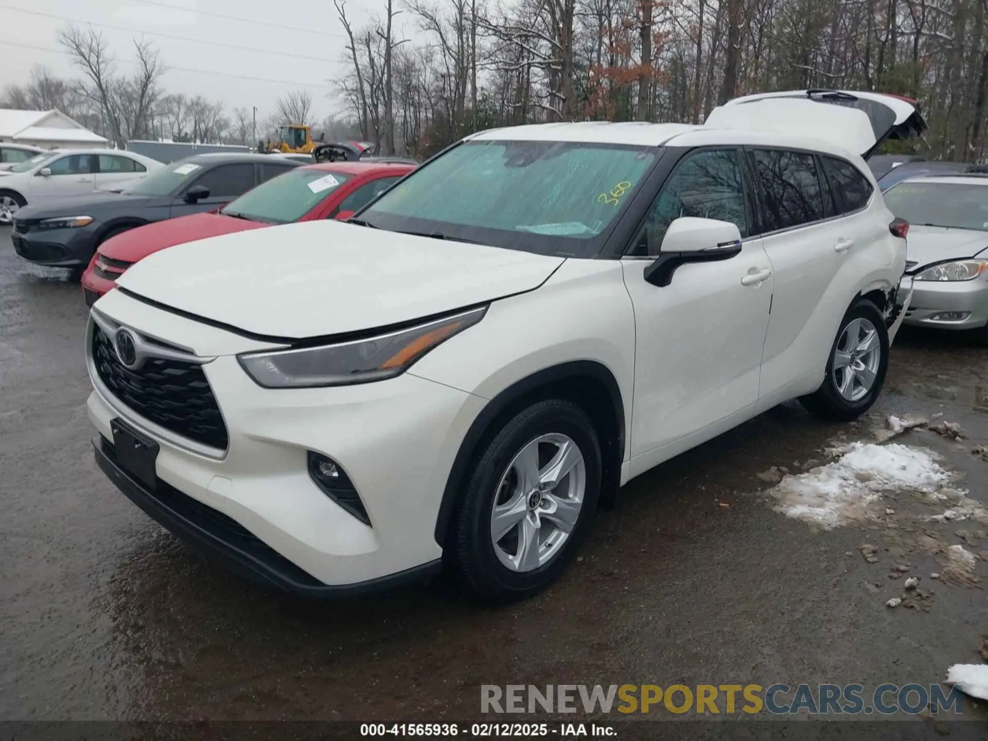 2 Photograph of a damaged car 5TDBZRBH2MS544184 TOYOTA HIGHLANDER 2021