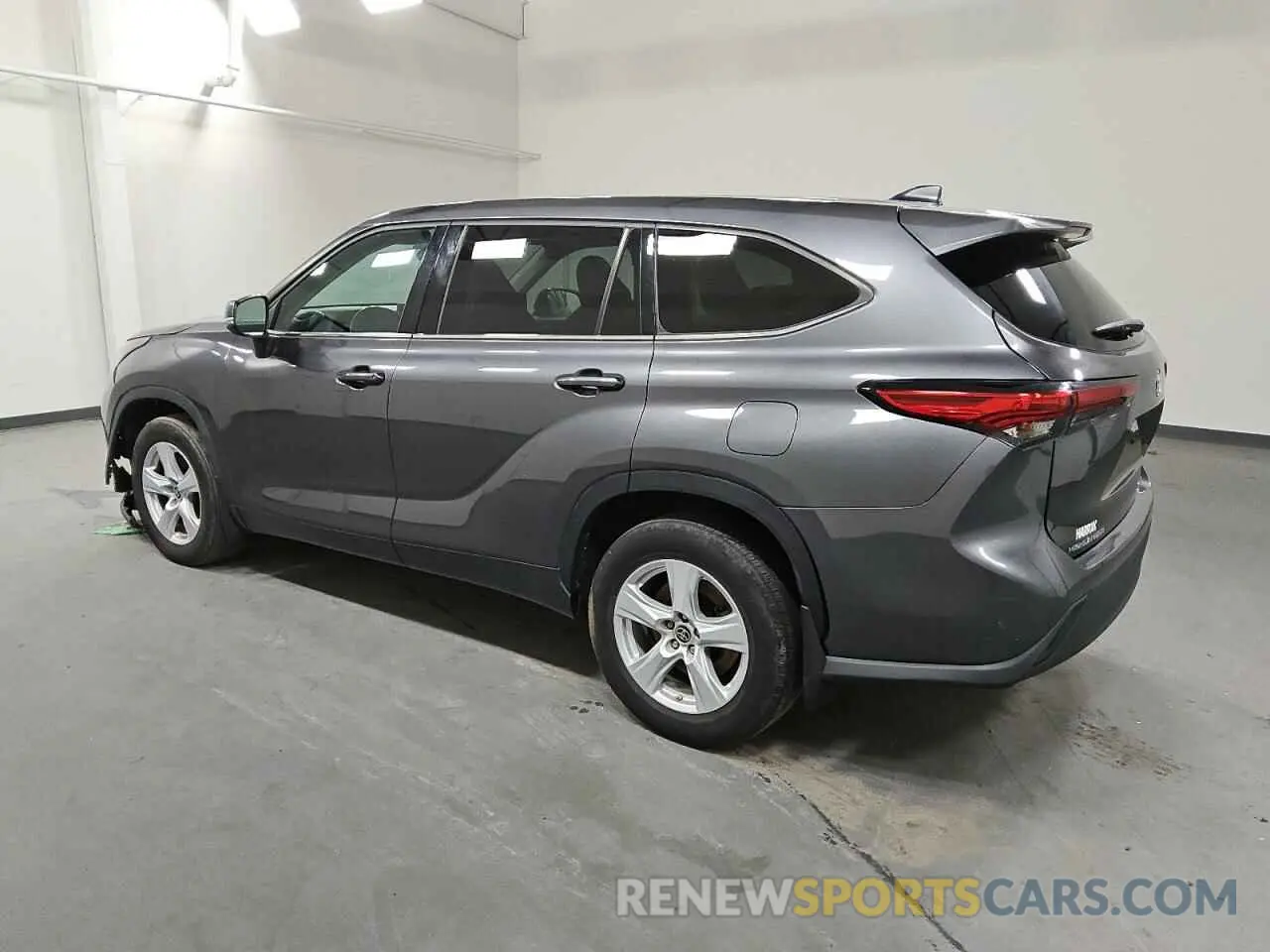 2 Photograph of a damaged car 5TDBZRBH3MS078040 TOYOTA HIGHLANDER 2021