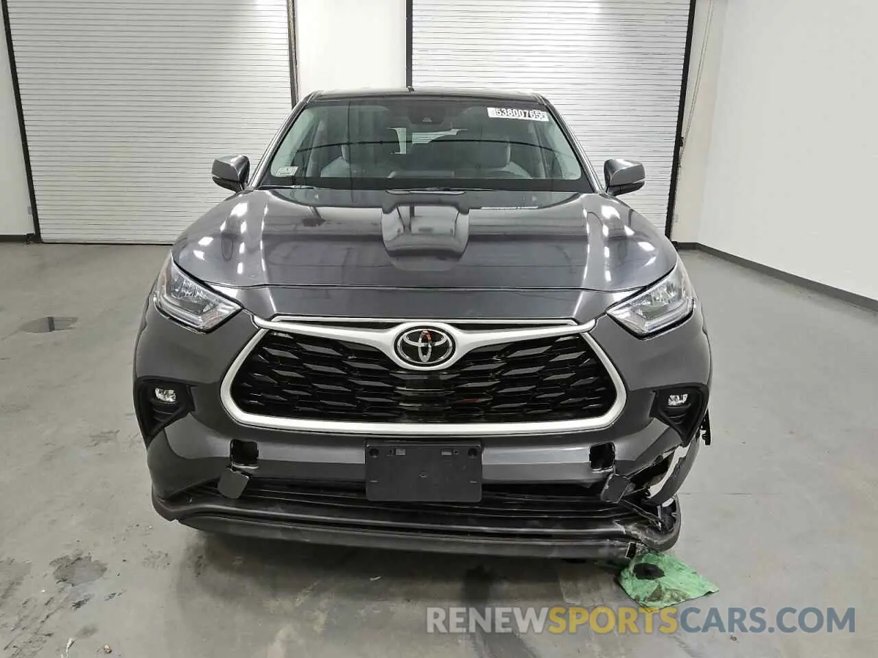 5 Photograph of a damaged car 5TDBZRBH3MS078040 TOYOTA HIGHLANDER 2021