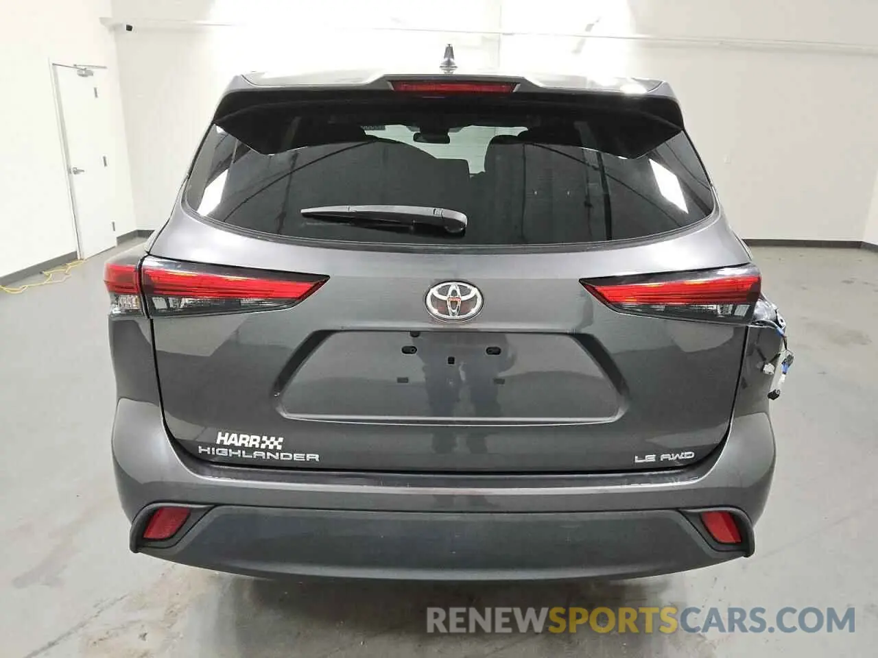 6 Photograph of a damaged car 5TDBZRBH3MS078040 TOYOTA HIGHLANDER 2021
