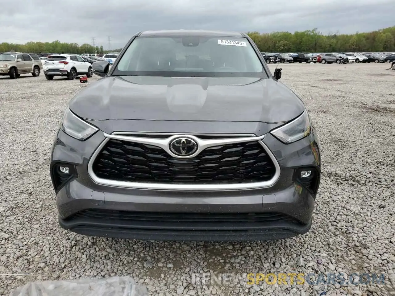 5 Photograph of a damaged car 5TDBZRBH3MS125597 TOYOTA HIGHLANDER 2021