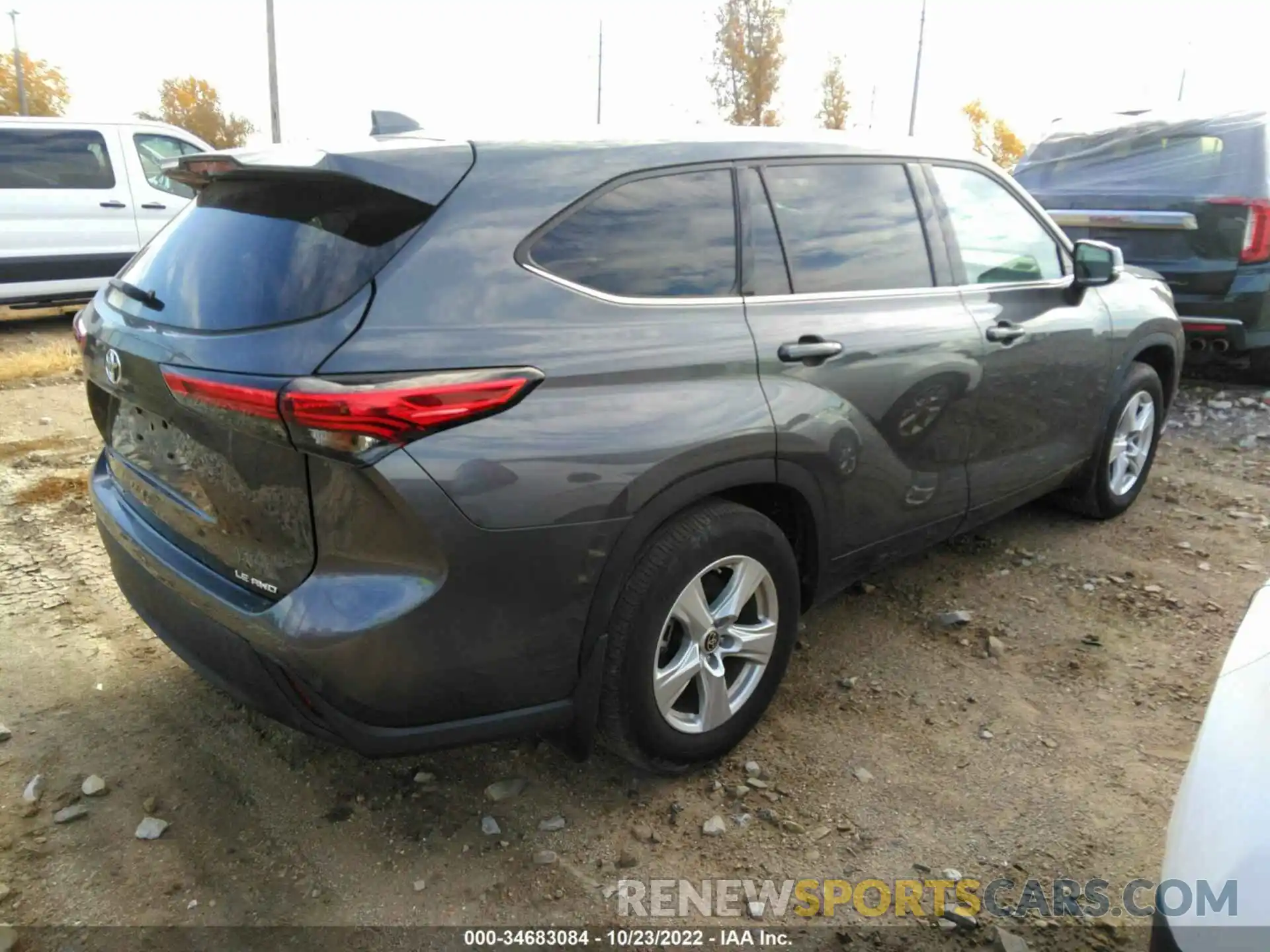 4 Photograph of a damaged car 5TDBZRBH4MS120103 TOYOTA HIGHLANDER 2021