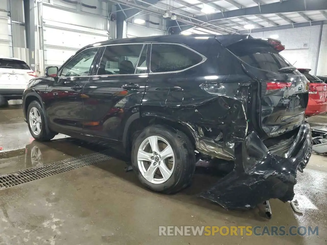 2 Photograph of a damaged car 5TDBZRBH4MS546549 TOYOTA HIGHLANDER 2021
