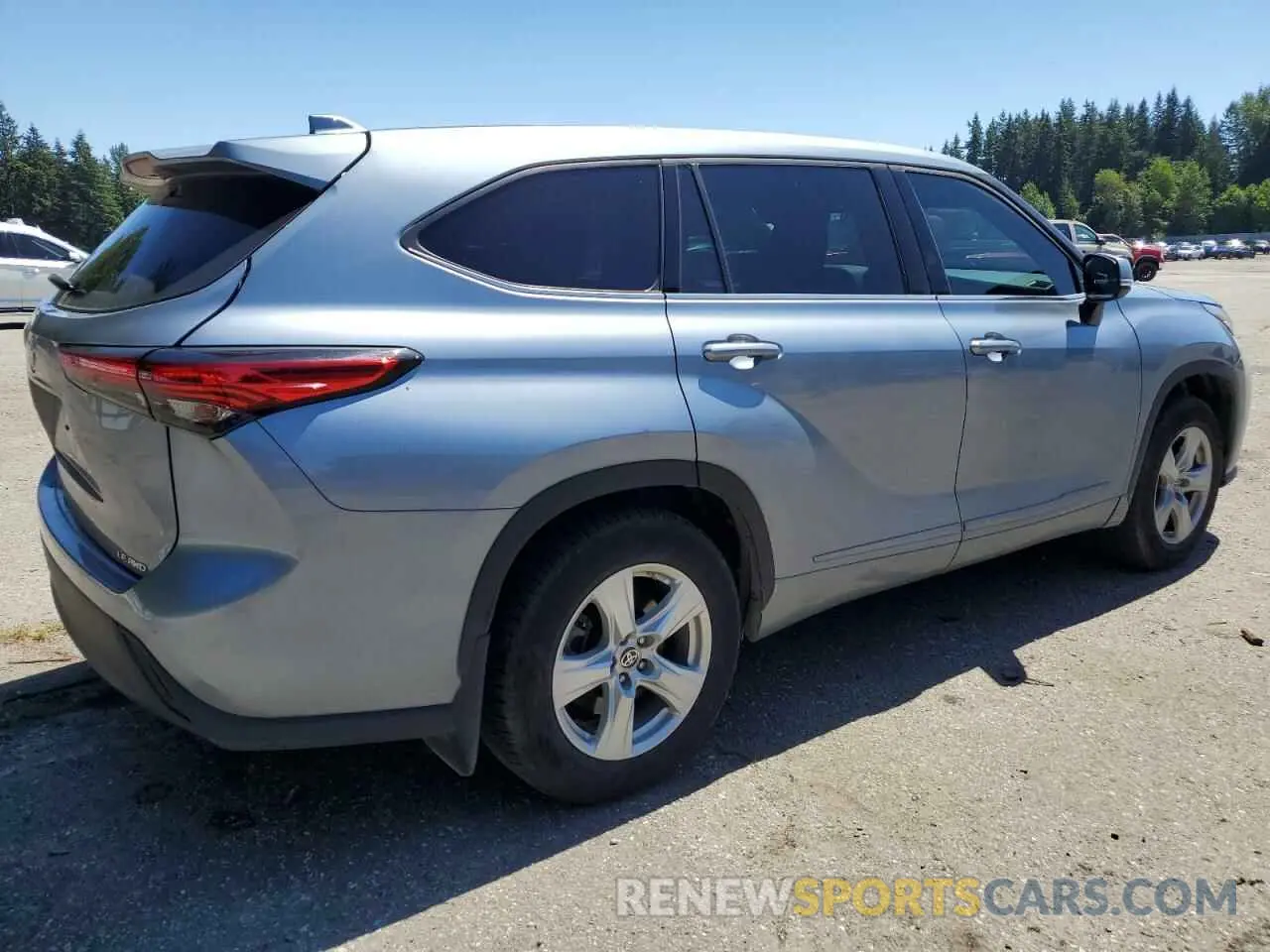 3 Photograph of a damaged car 5TDBZRBH5MS059988 TOYOTA HIGHLANDER 2021