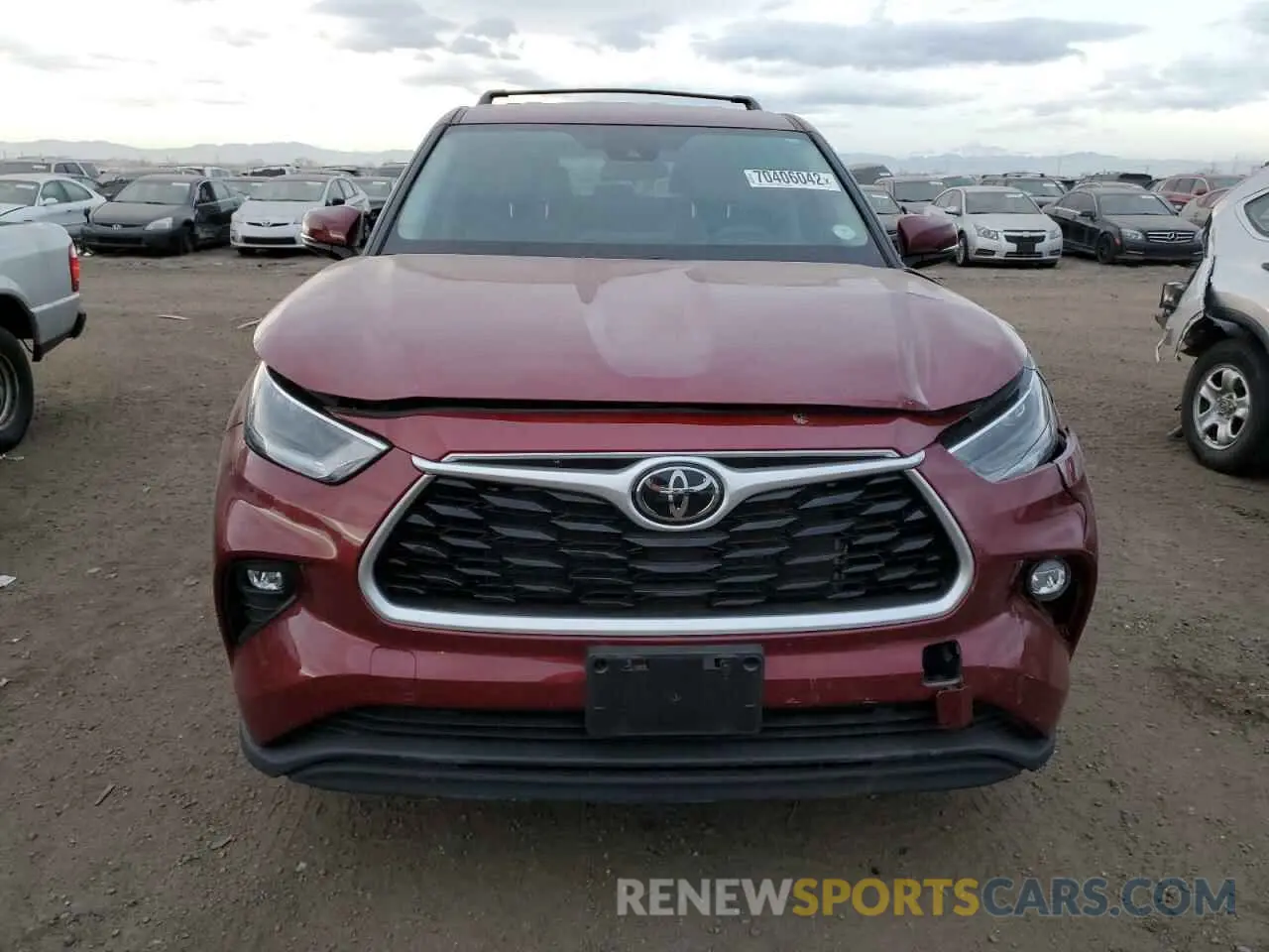 5 Photograph of a damaged car 5TDBZRBH5MS136858 TOYOTA HIGHLANDER 2021