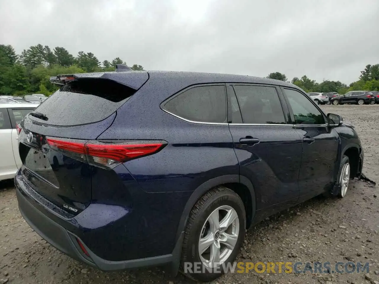 3 Photograph of a damaged car 5TDBZRBH5MS158908 TOYOTA HIGHLANDER 2021