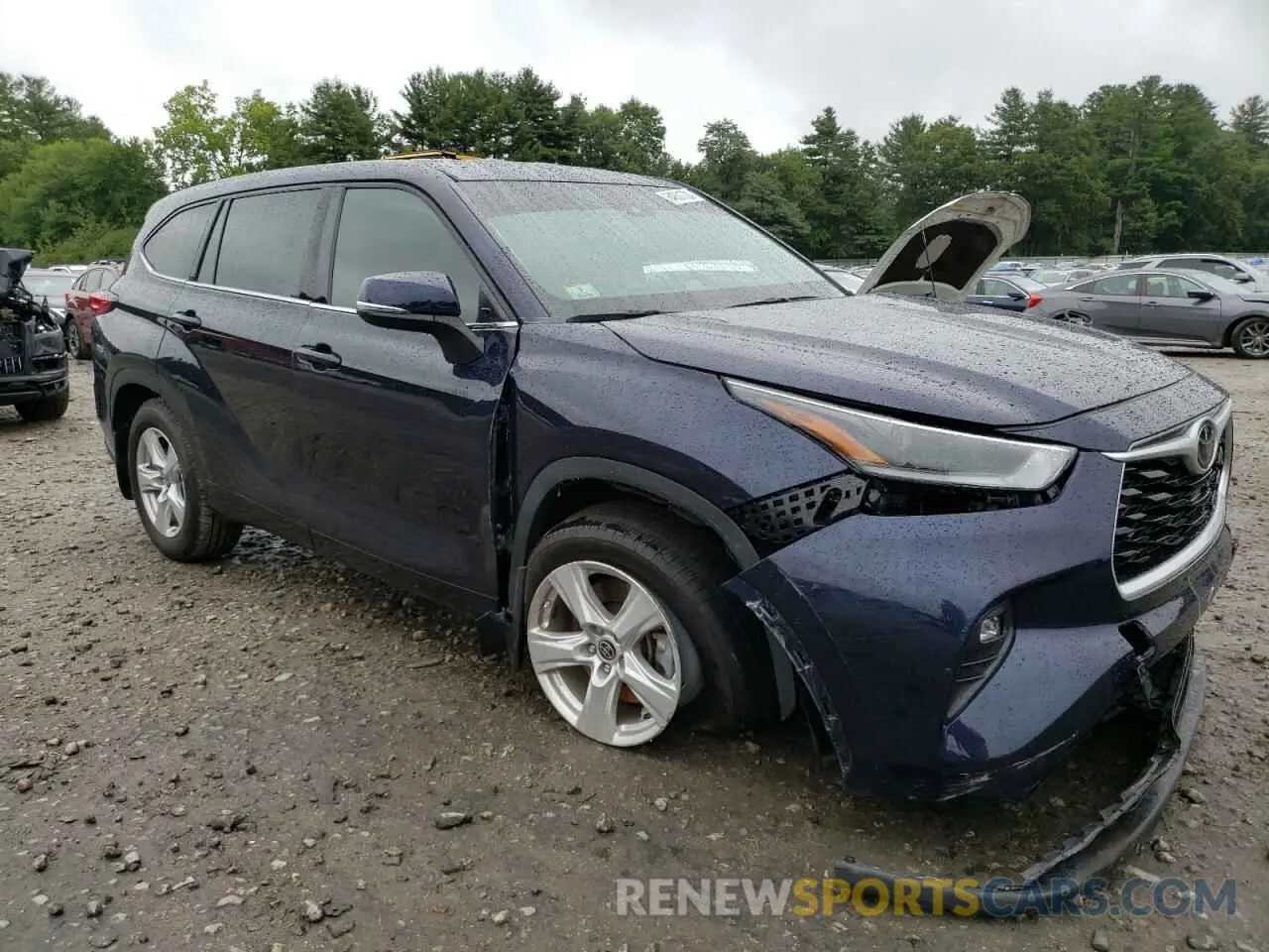 4 Photograph of a damaged car 5TDBZRBH5MS158908 TOYOTA HIGHLANDER 2021