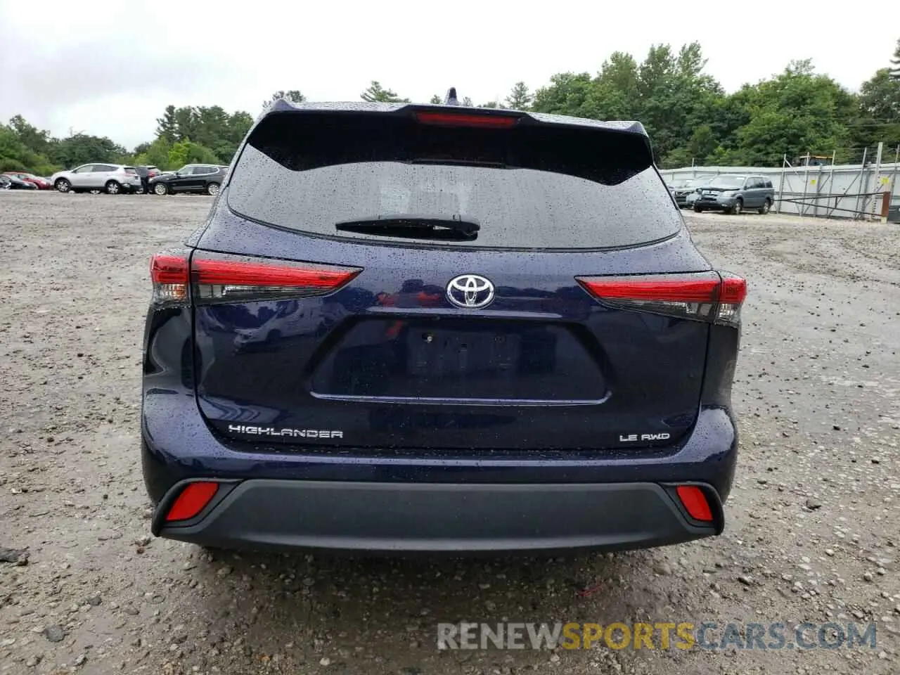 6 Photograph of a damaged car 5TDBZRBH5MS158908 TOYOTA HIGHLANDER 2021