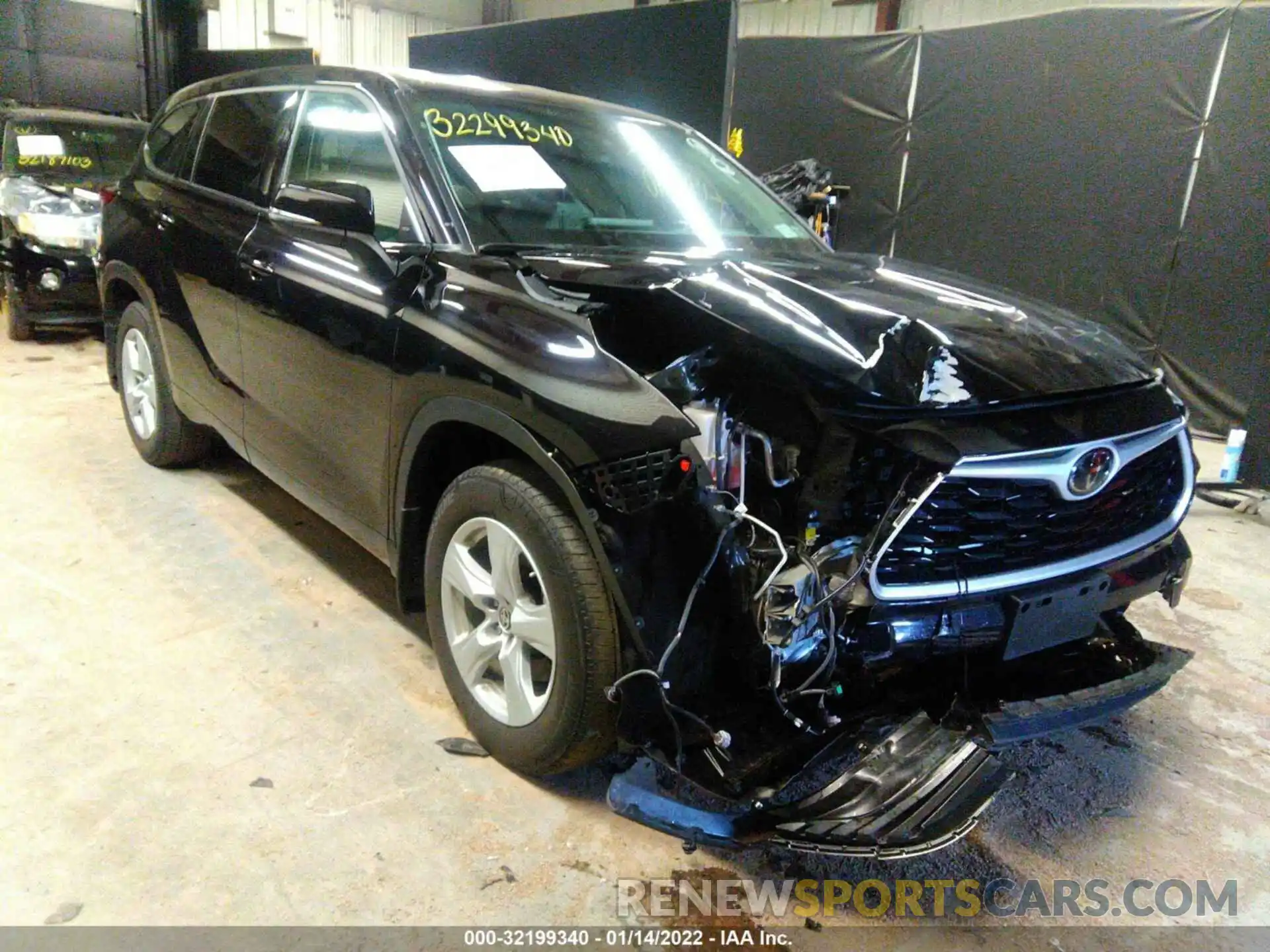 6 Photograph of a damaged car 5TDBZRBH6MS064407 TOYOTA HIGHLANDER 2021