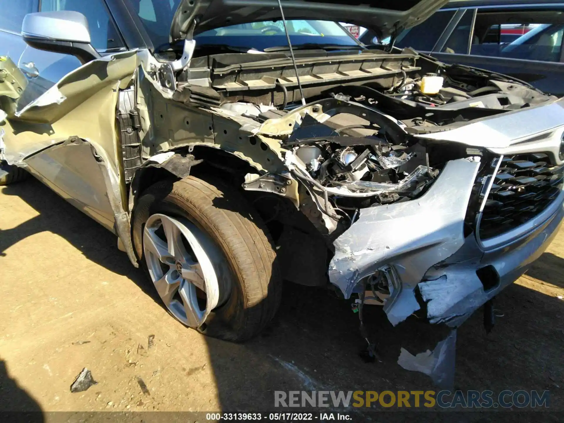 6 Photograph of a damaged car 5TDBZRBH7MS123786 TOYOTA HIGHLANDER 2021