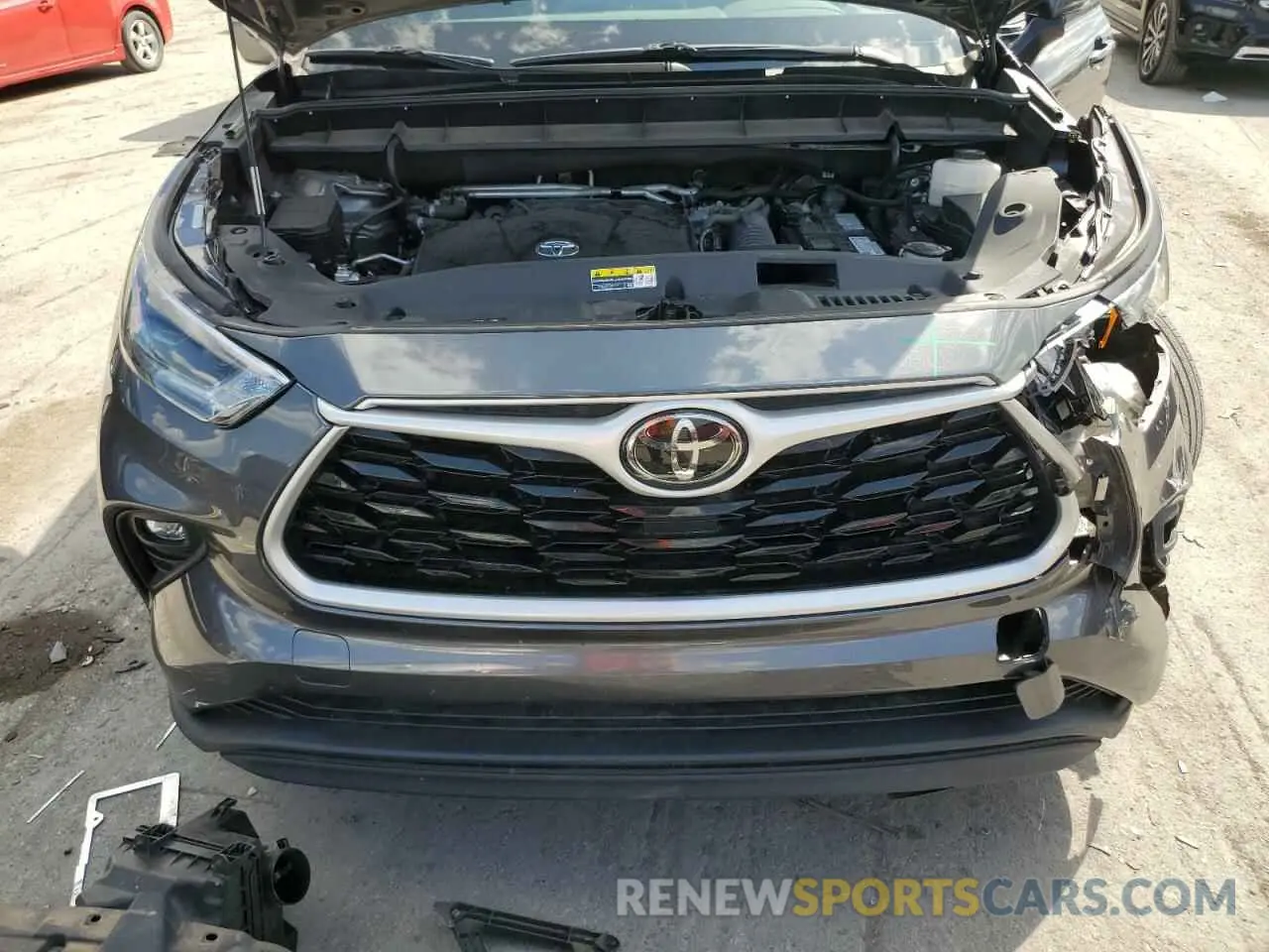 11 Photograph of a damaged car 5TDBZRBH8MS525347 TOYOTA HIGHLANDER 2021