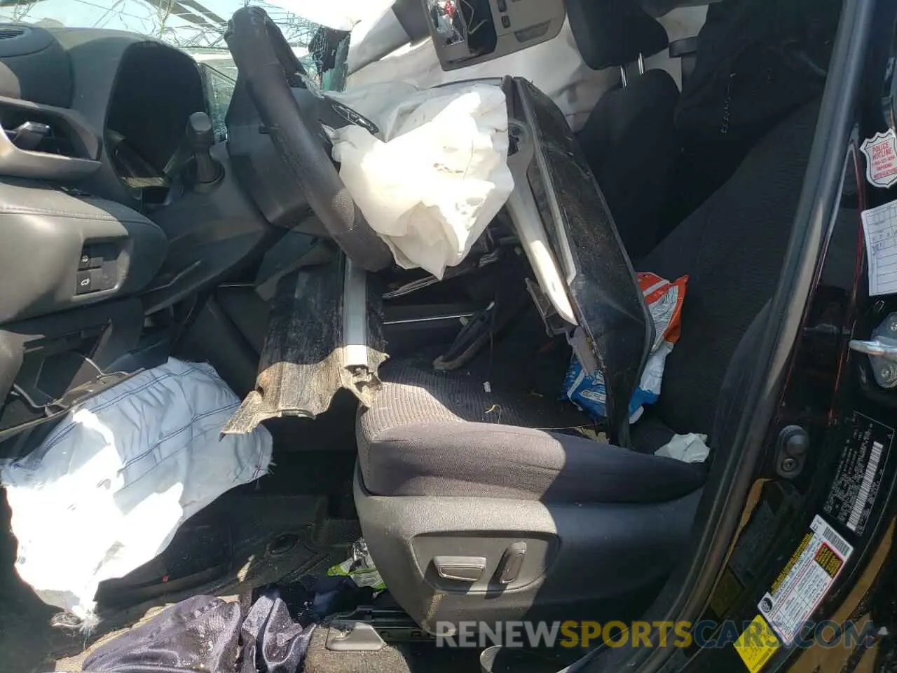 7 Photograph of a damaged car 5TDBZRBH9MS117391 TOYOTA HIGHLANDER 2021