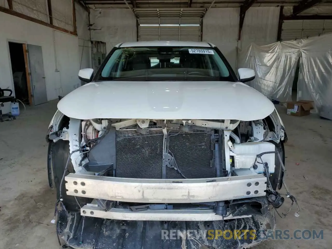 5 Photograph of a damaged car 5TDBZRBHXMS532381 TOYOTA HIGHLANDER 2021