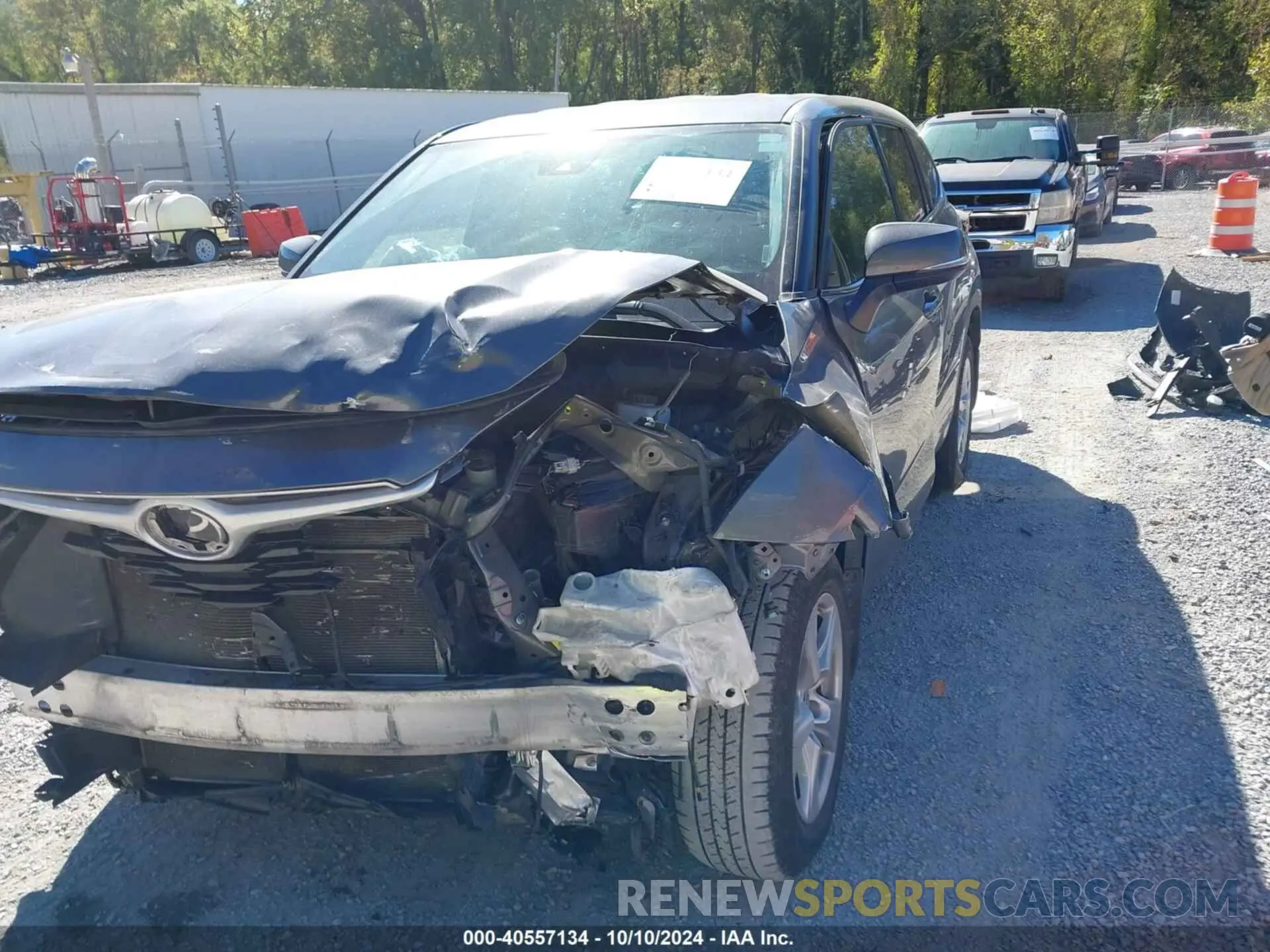 2 Photograph of a damaged car 5TDBZRBHXMS546863 TOYOTA HIGHLANDER 2021
