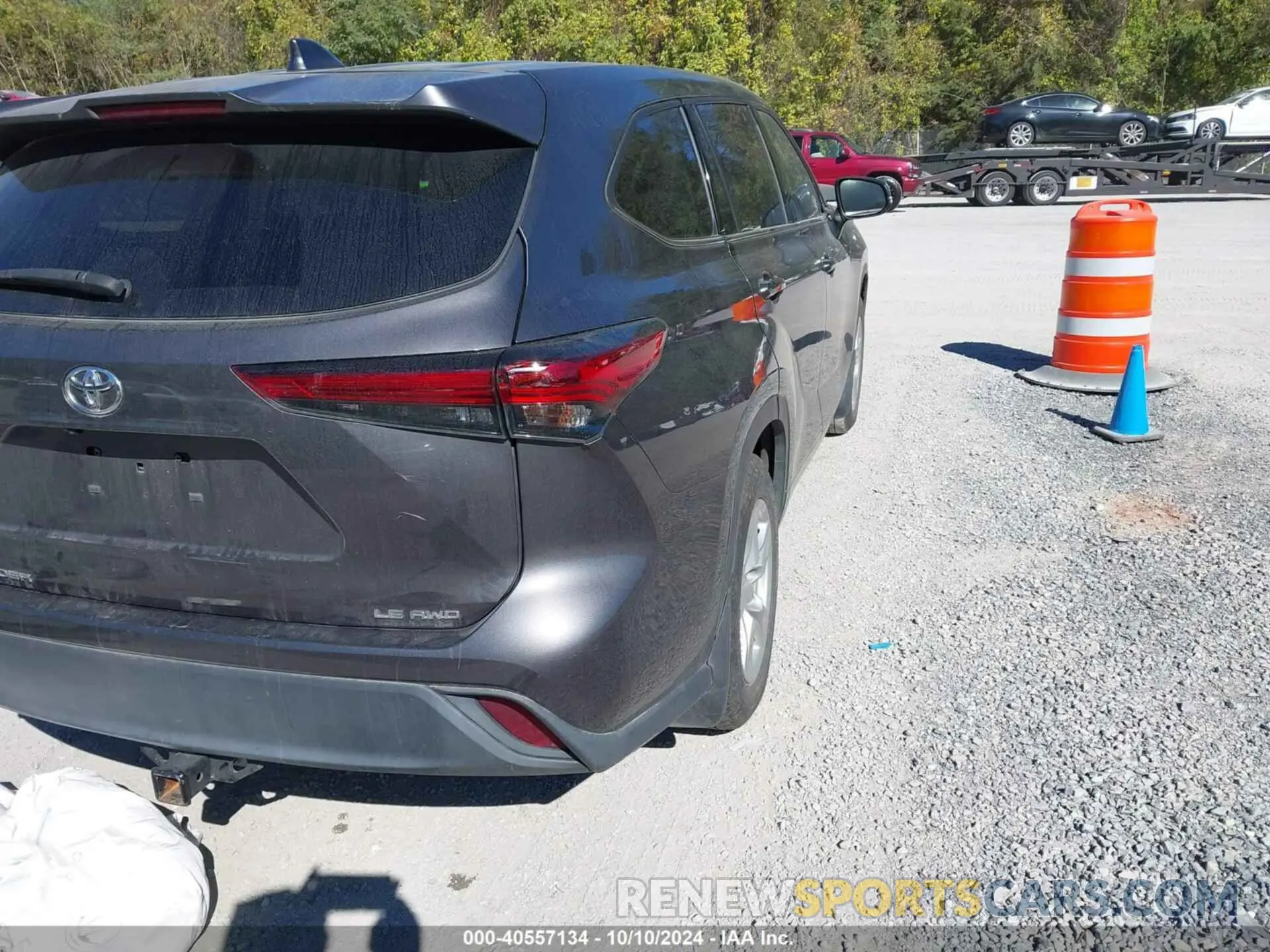4 Photograph of a damaged car 5TDBZRBHXMS546863 TOYOTA HIGHLANDER 2021