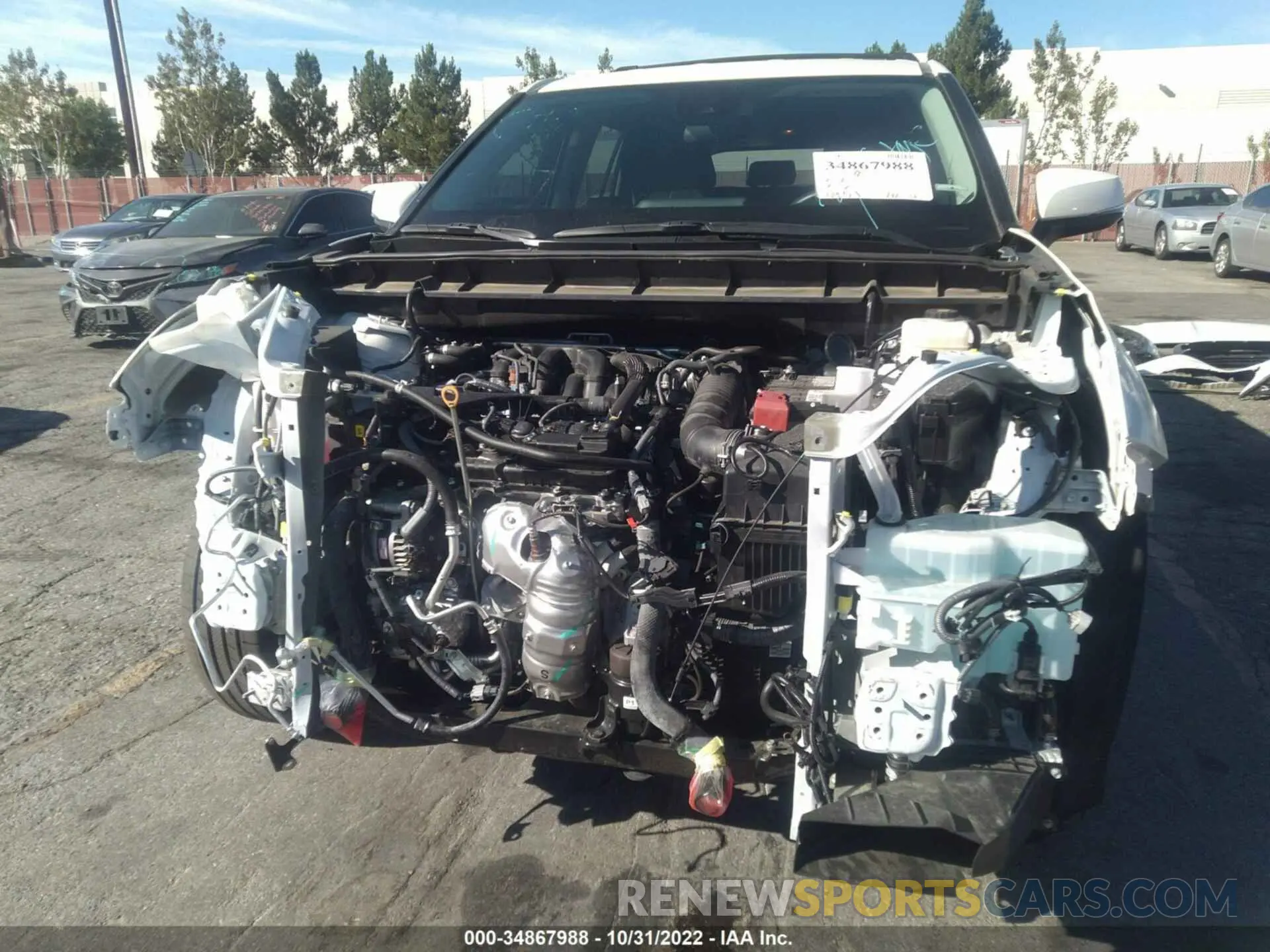 6 Photograph of a damaged car 5TDCZRAH1MS072940 TOYOTA HIGHLANDER 2021