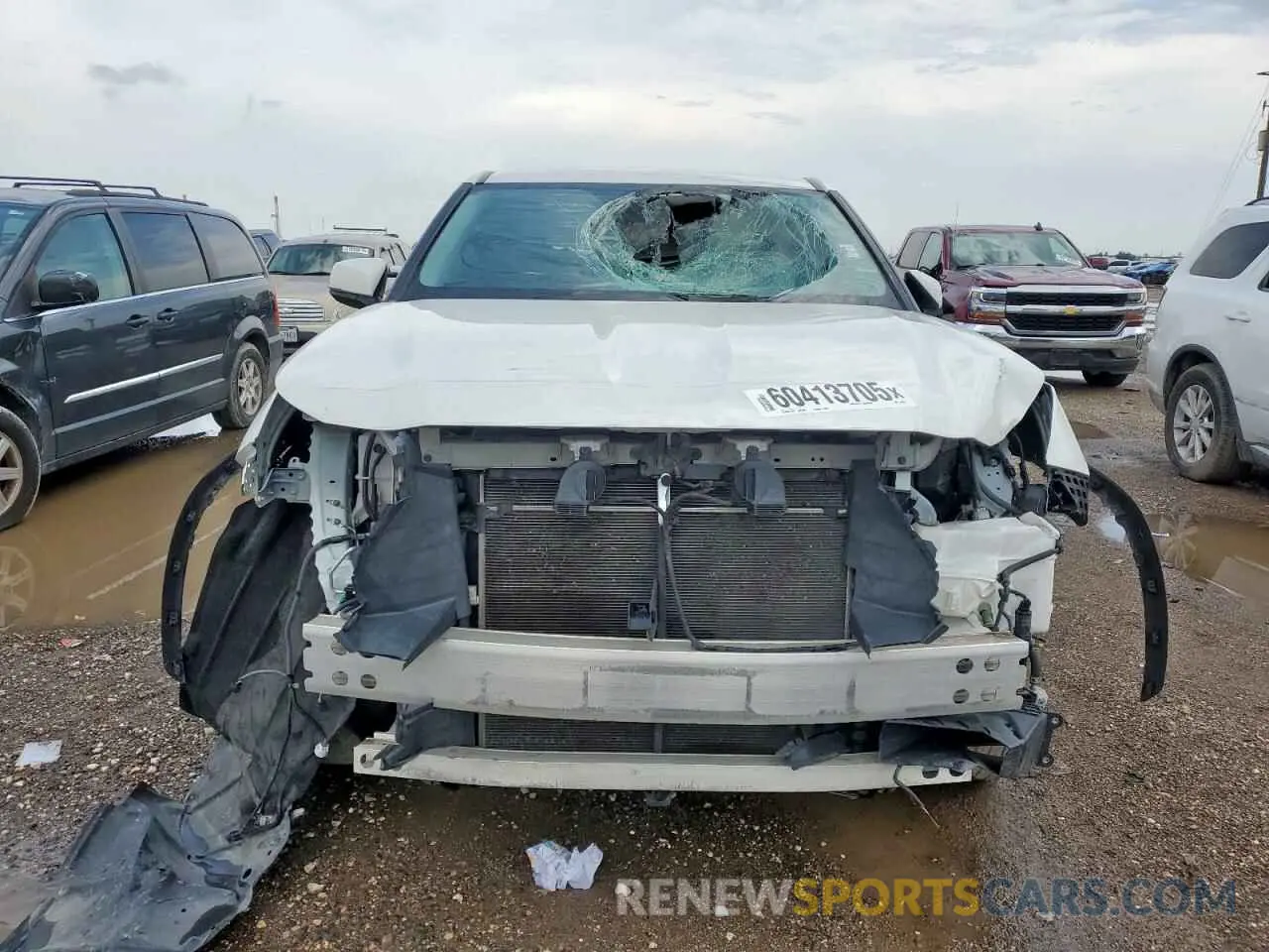 5 Photograph of a damaged car 5TDCZRAH2MS527584 TOYOTA HIGHLANDER 2021