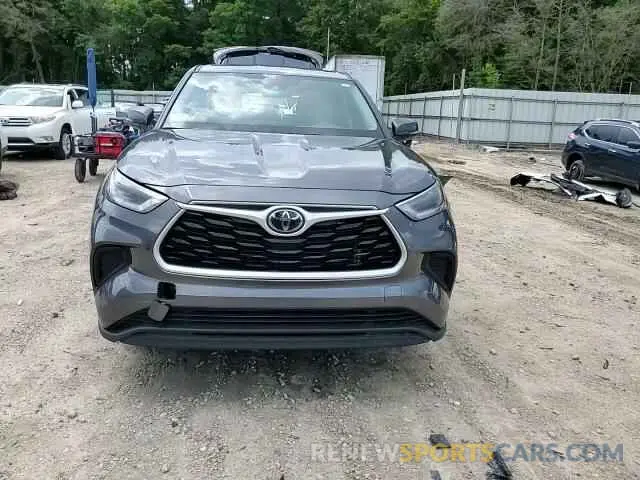 15 Photograph of a damaged car 5TDCZRAH4MS537596 TOYOTA HIGHLANDER 2021