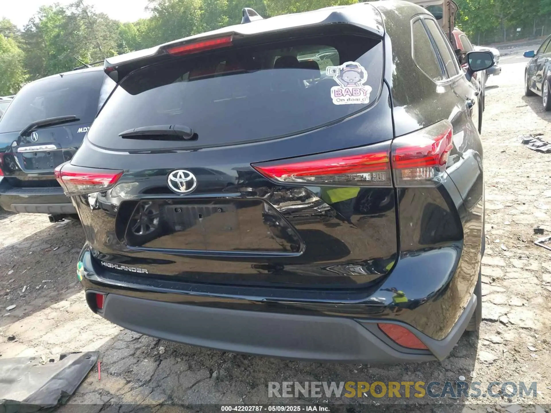 16 Photograph of a damaged car 5TDCZRAH6MS033499 TOYOTA HIGHLANDER 2021