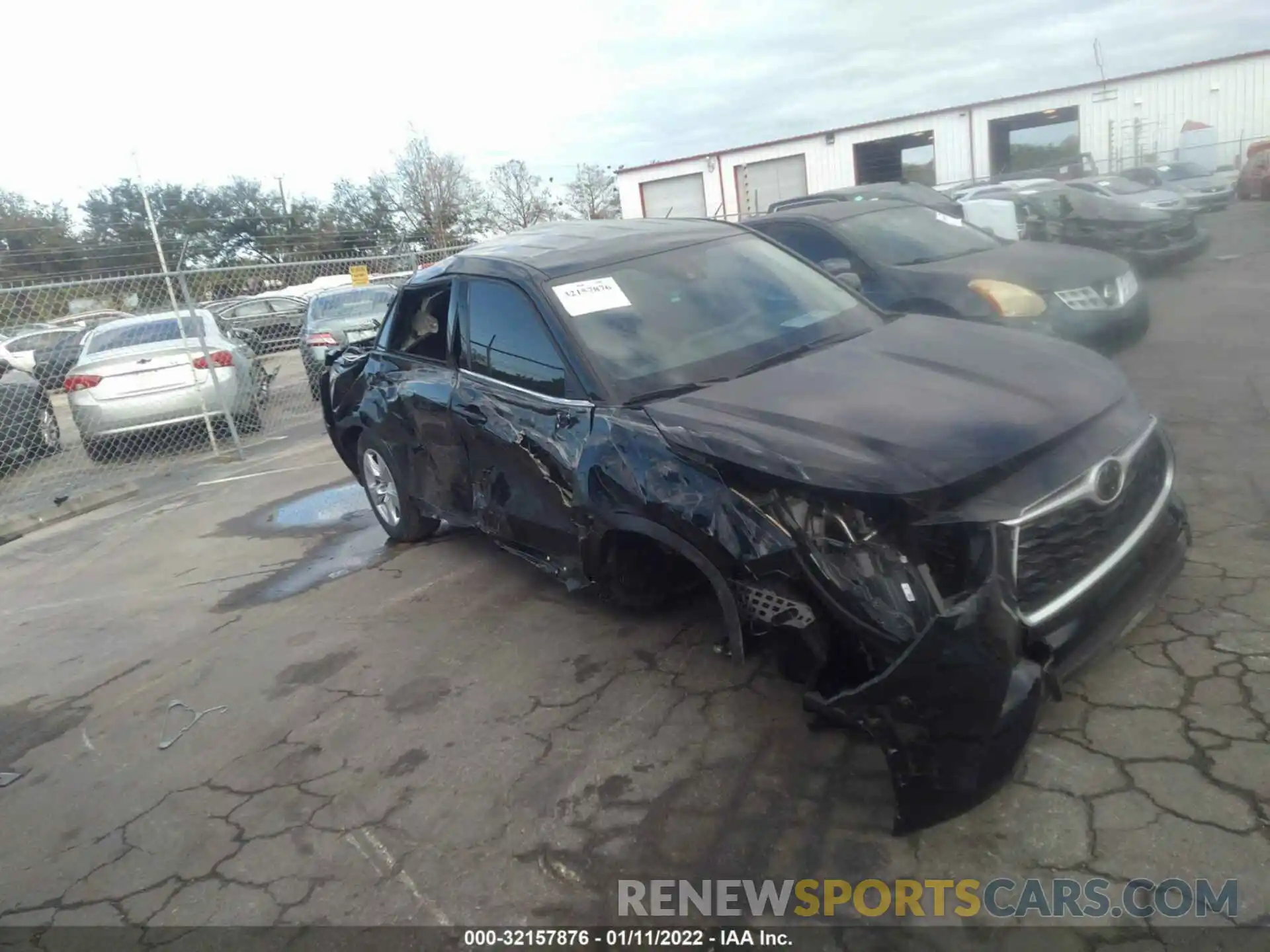 6 Photograph of a damaged car 5TDCZRAH6MS067359 TOYOTA HIGHLANDER 2021