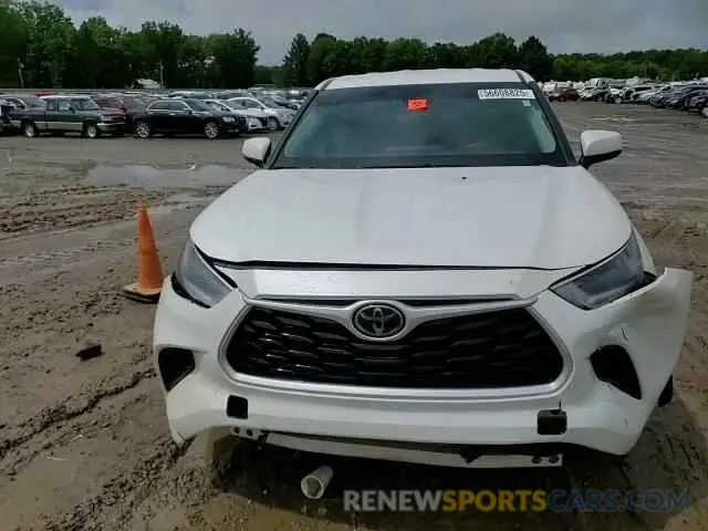 14 Photograph of a damaged car 5TDCZRAH6MS077003 TOYOTA HIGHLANDER 2021