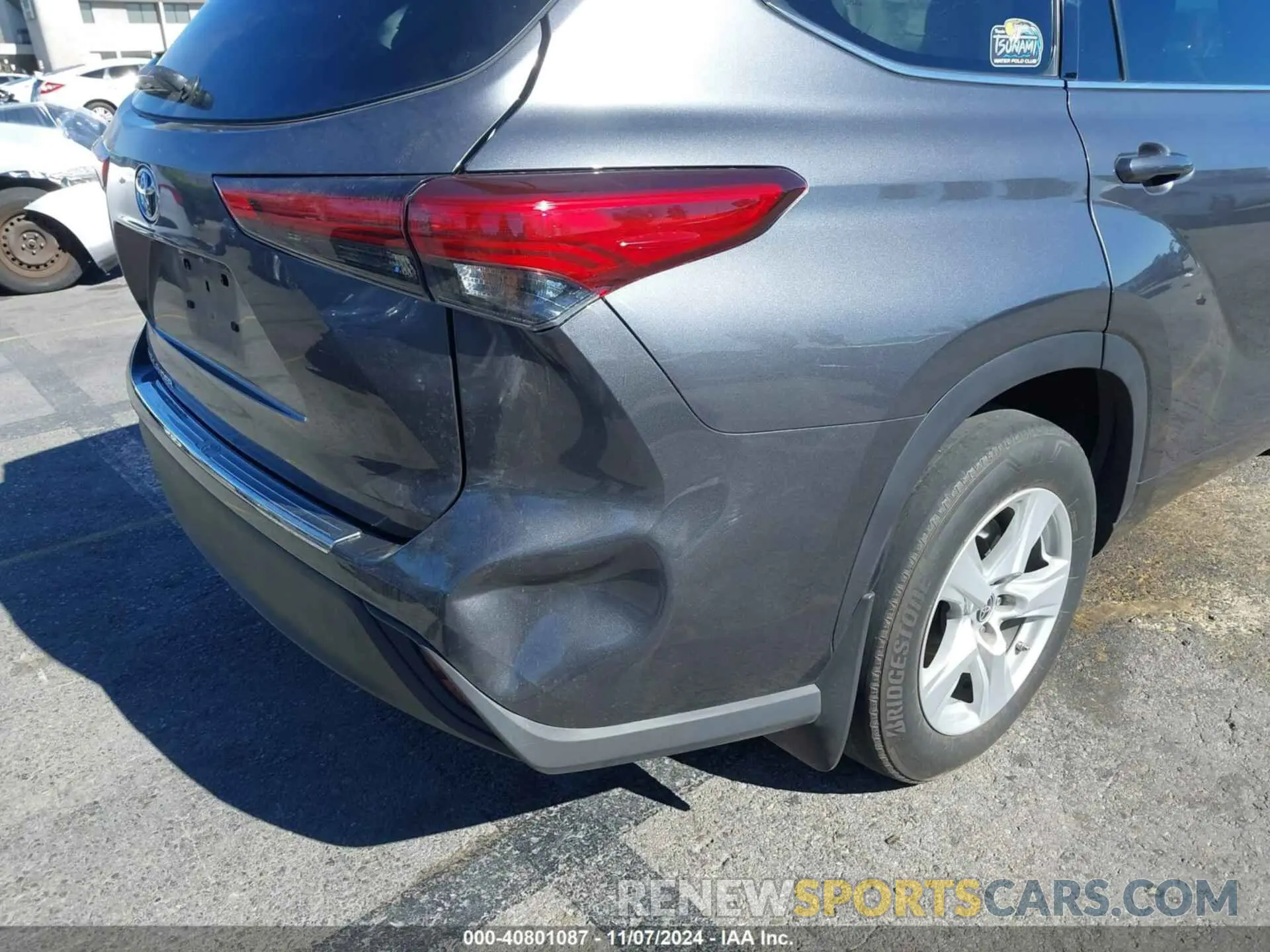 16 Photograph of a damaged car 5TDCZRAH8MS533700 TOYOTA HIGHLANDER 2021