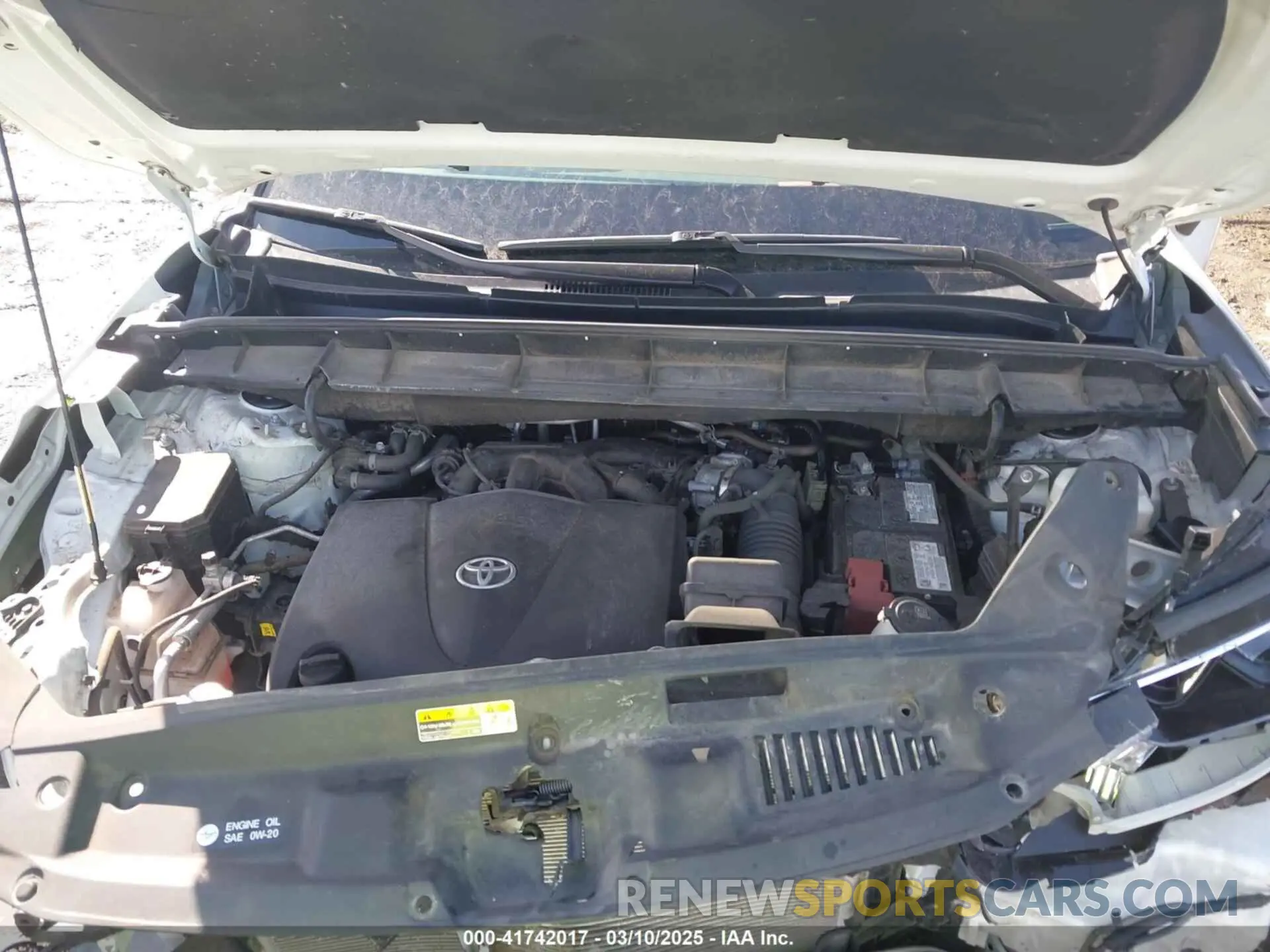 10 Photograph of a damaged car 5TDCZRBH0MS134102 TOYOTA HIGHLANDER 2021