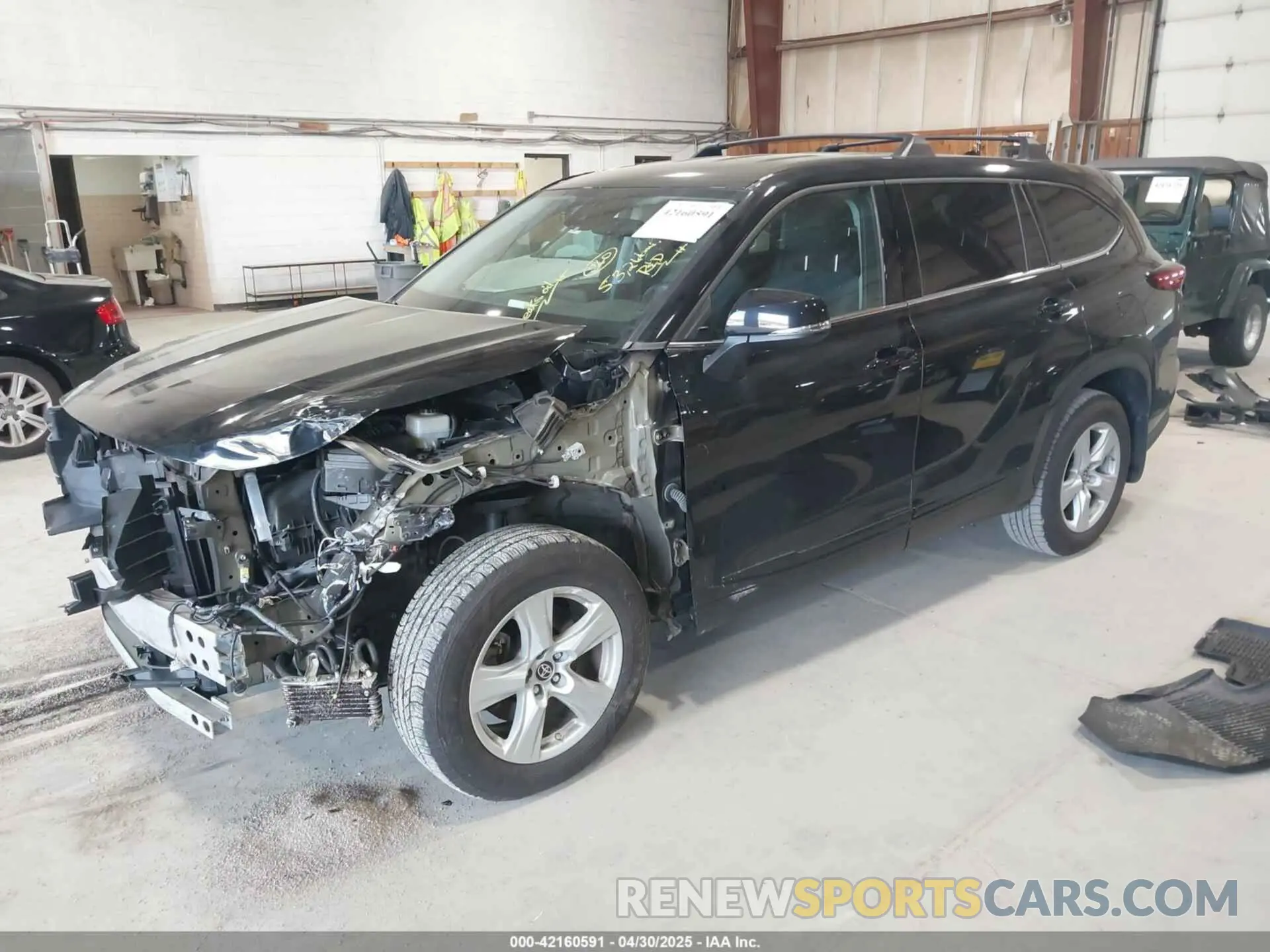 2 Photograph of a damaged car 5TDCZRBH1MS097741 TOYOTA HIGHLANDER 2021