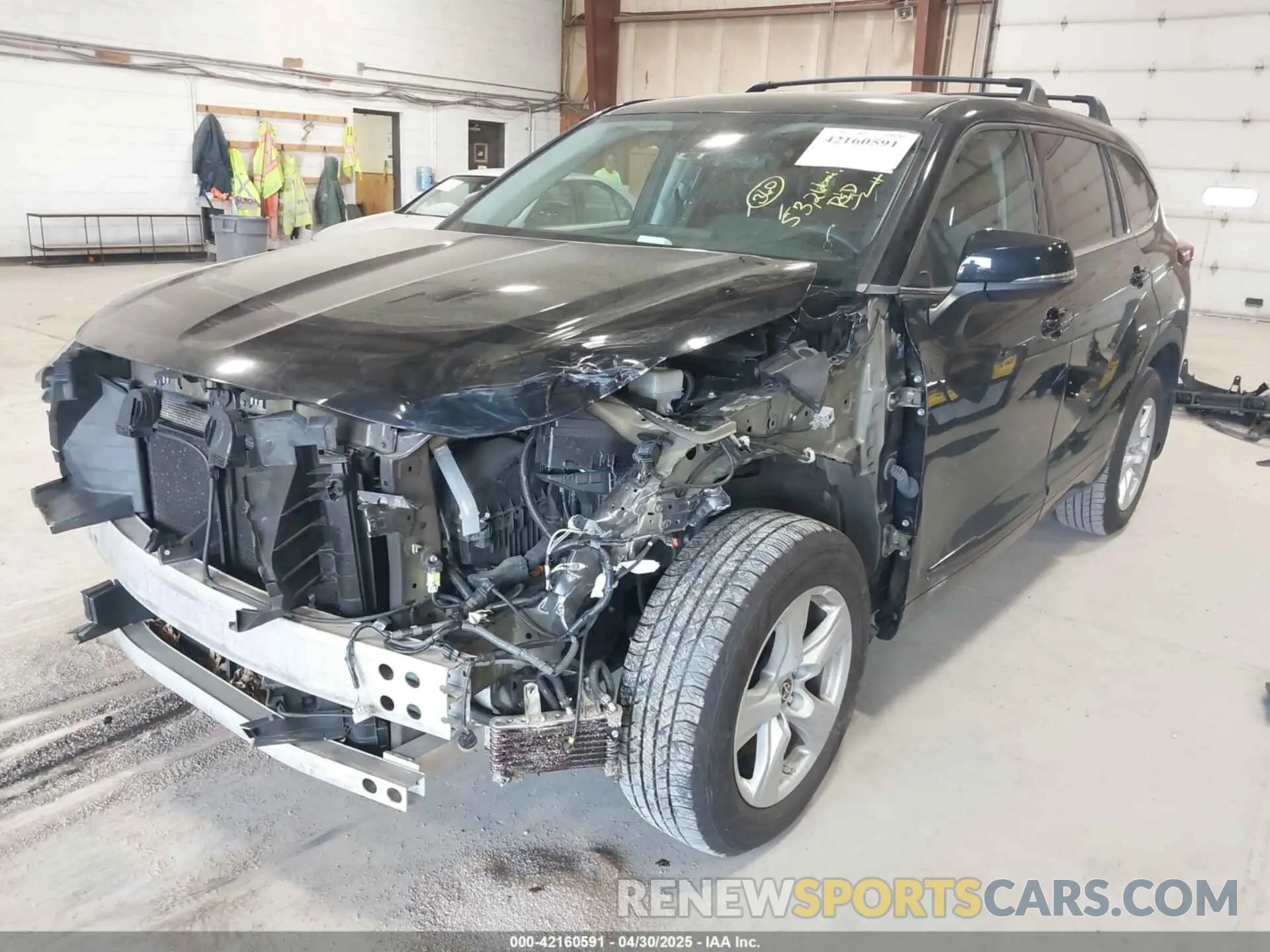 6 Photograph of a damaged car 5TDCZRBH1MS097741 TOYOTA HIGHLANDER 2021